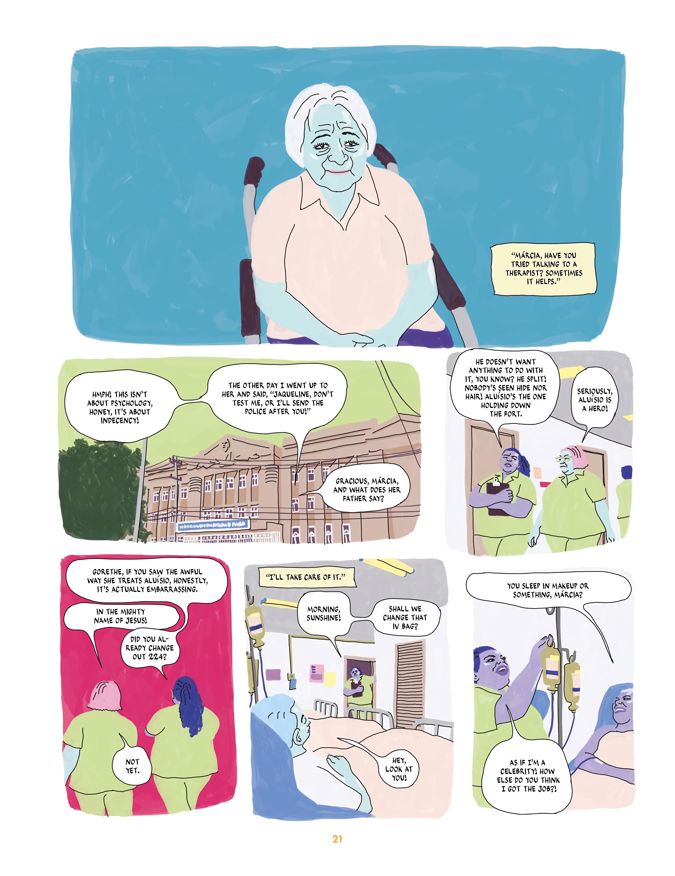 Read online Listen, Beautiful Márcia comic -  Issue # TPB - 22