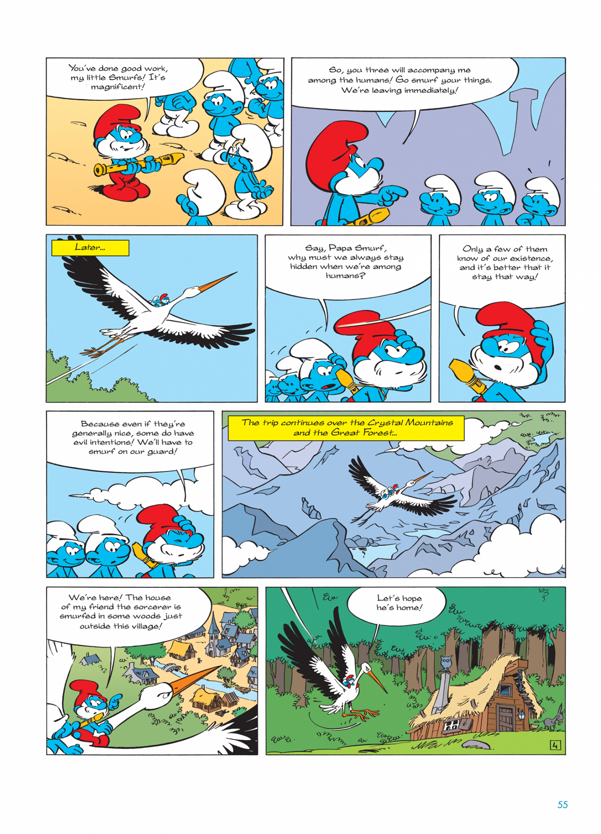 Read online The Smurfs comic -  Issue #24 - 55