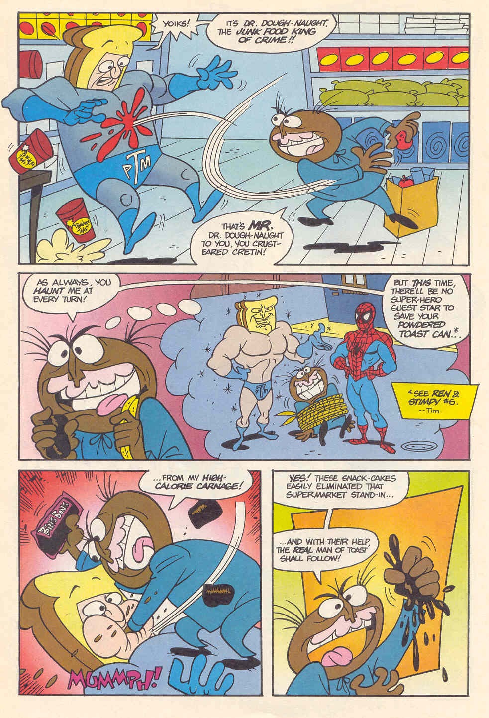 Read online Ren & Stimpy Show Special Powdered Toastman comic -  Issue # Full - 32