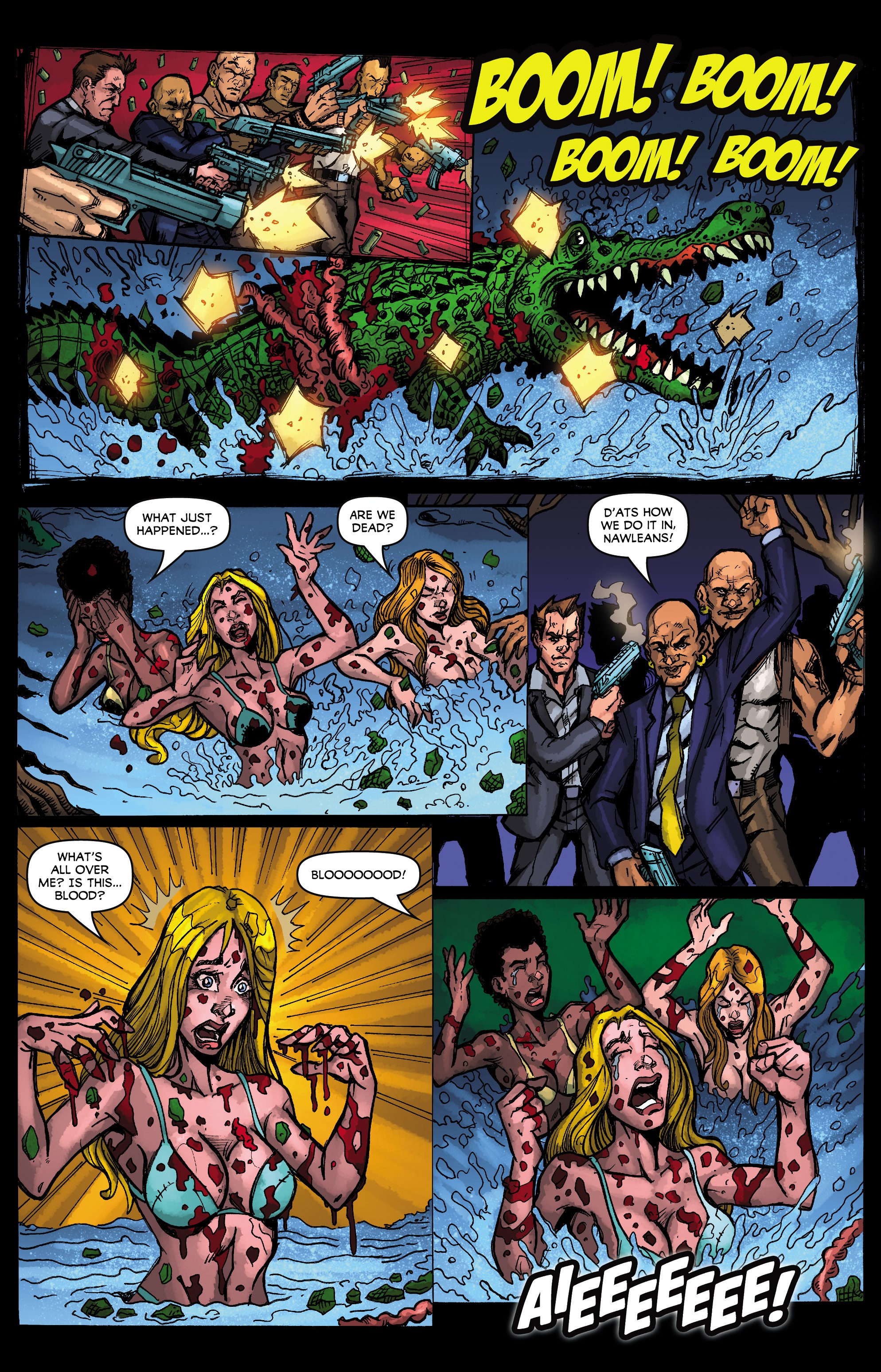 Read online Hatchet: Vengeance comic -  Issue #1 - 9