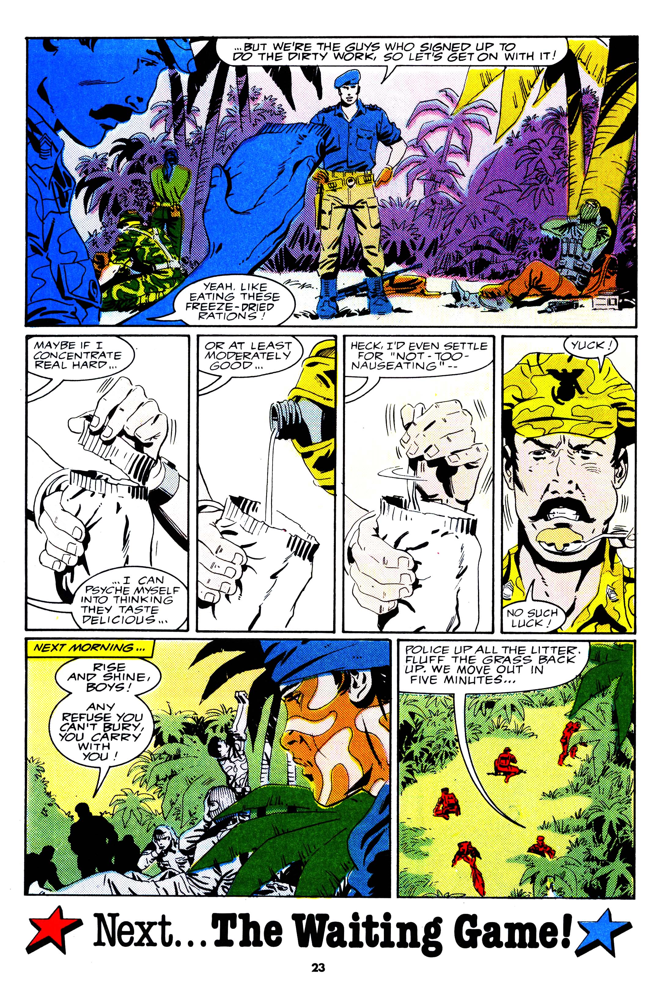 Read online Action Force comic -  Issue #37 - 23