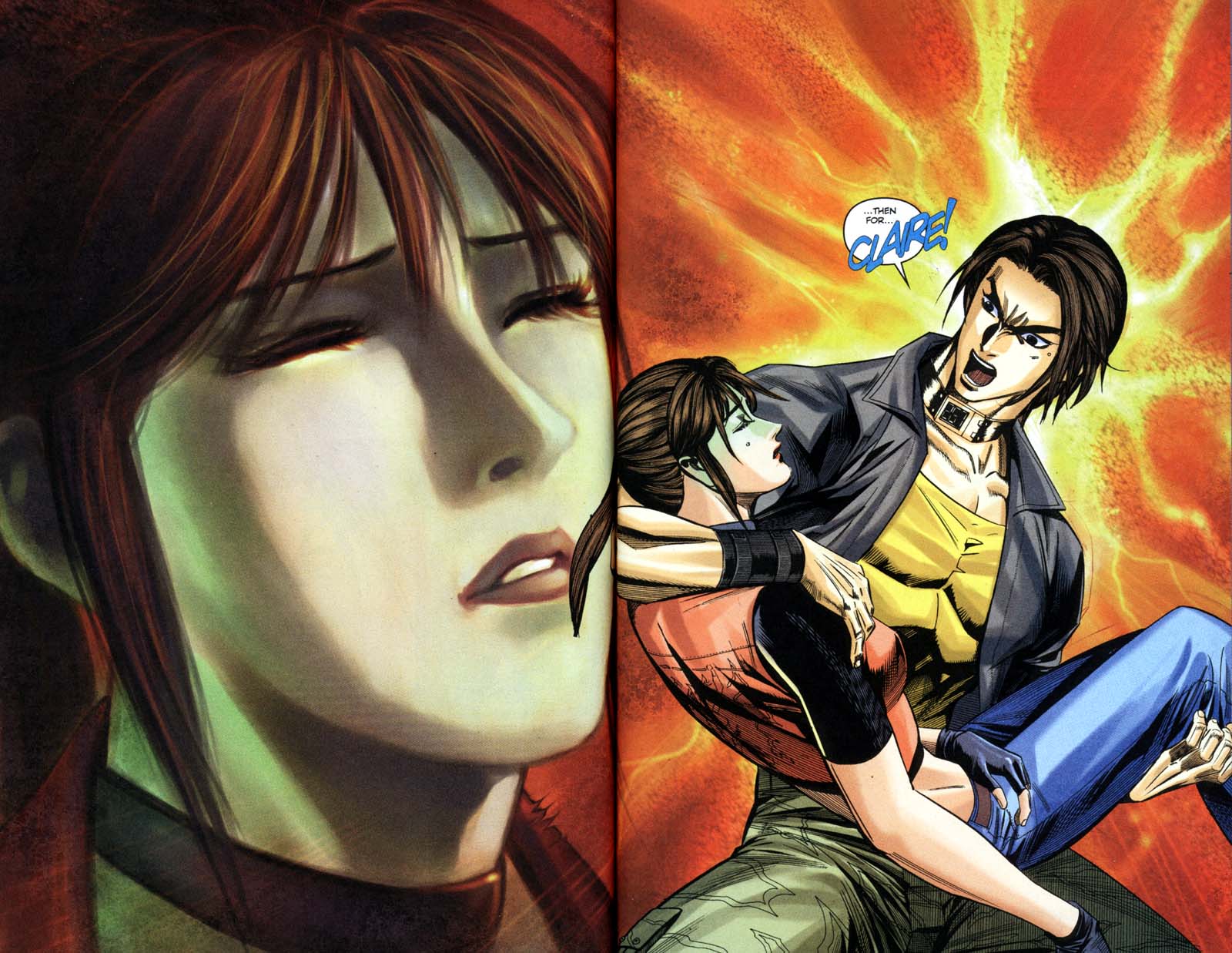 Read online Resident Evil Code: Veronica comic -  Issue #2 - 140