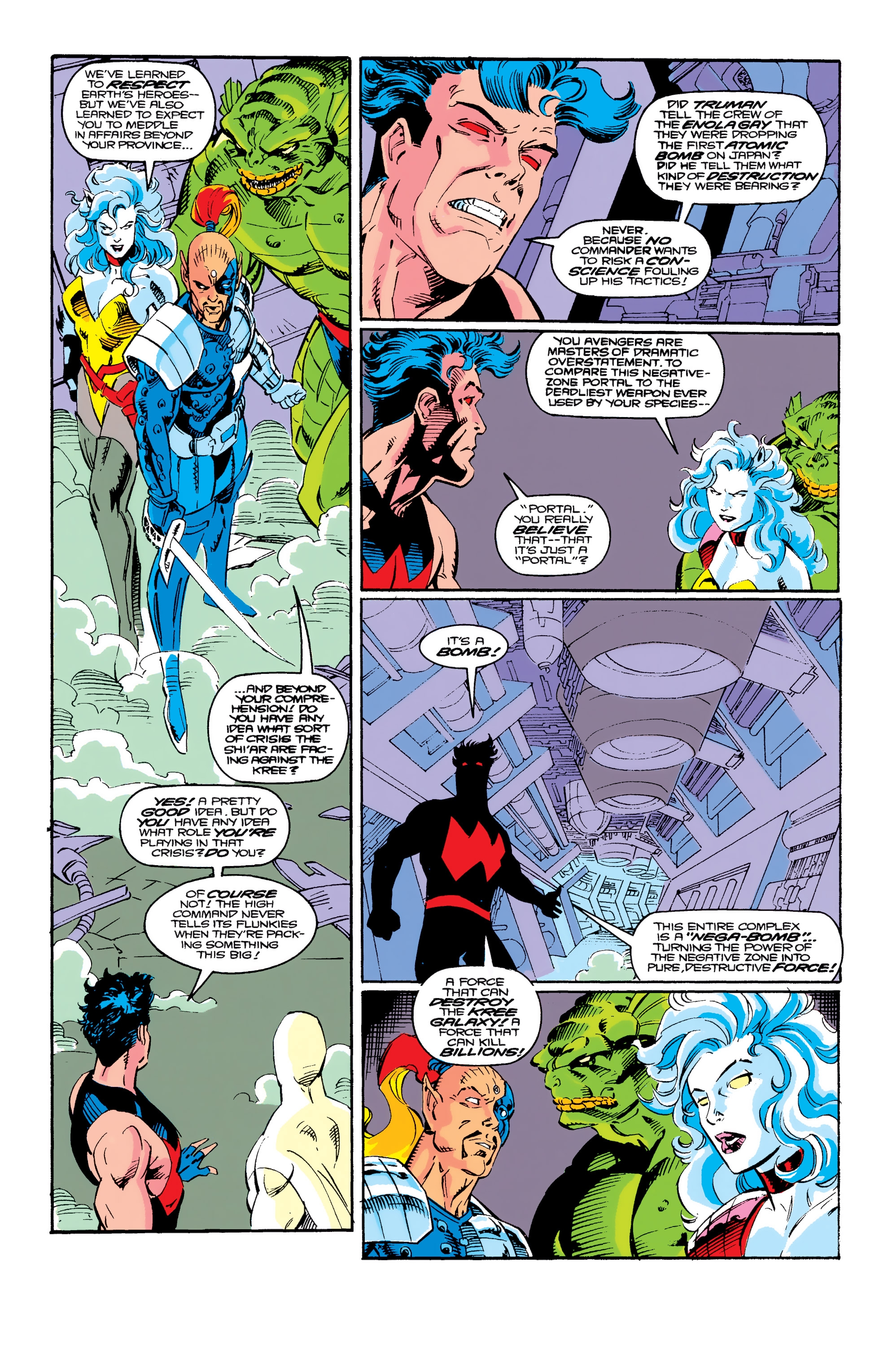 Read online Avengers Epic Collection: Operation Galactic Storm comic -  Issue # TPB (Part 3) - 40