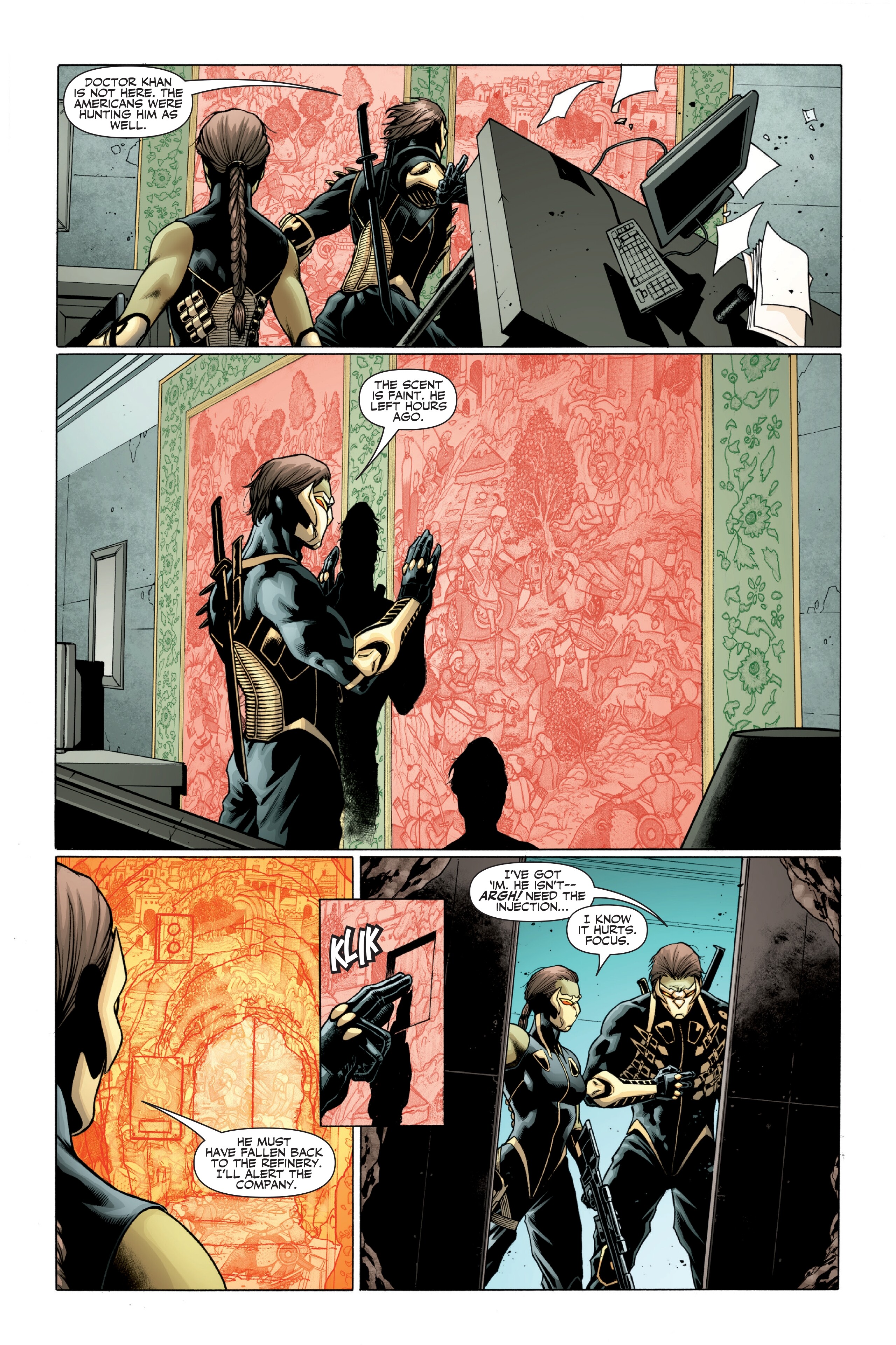 Read online Ninjak (2015) comic -  Issue # _Deluxe Edition 2 (Part 5) - 9