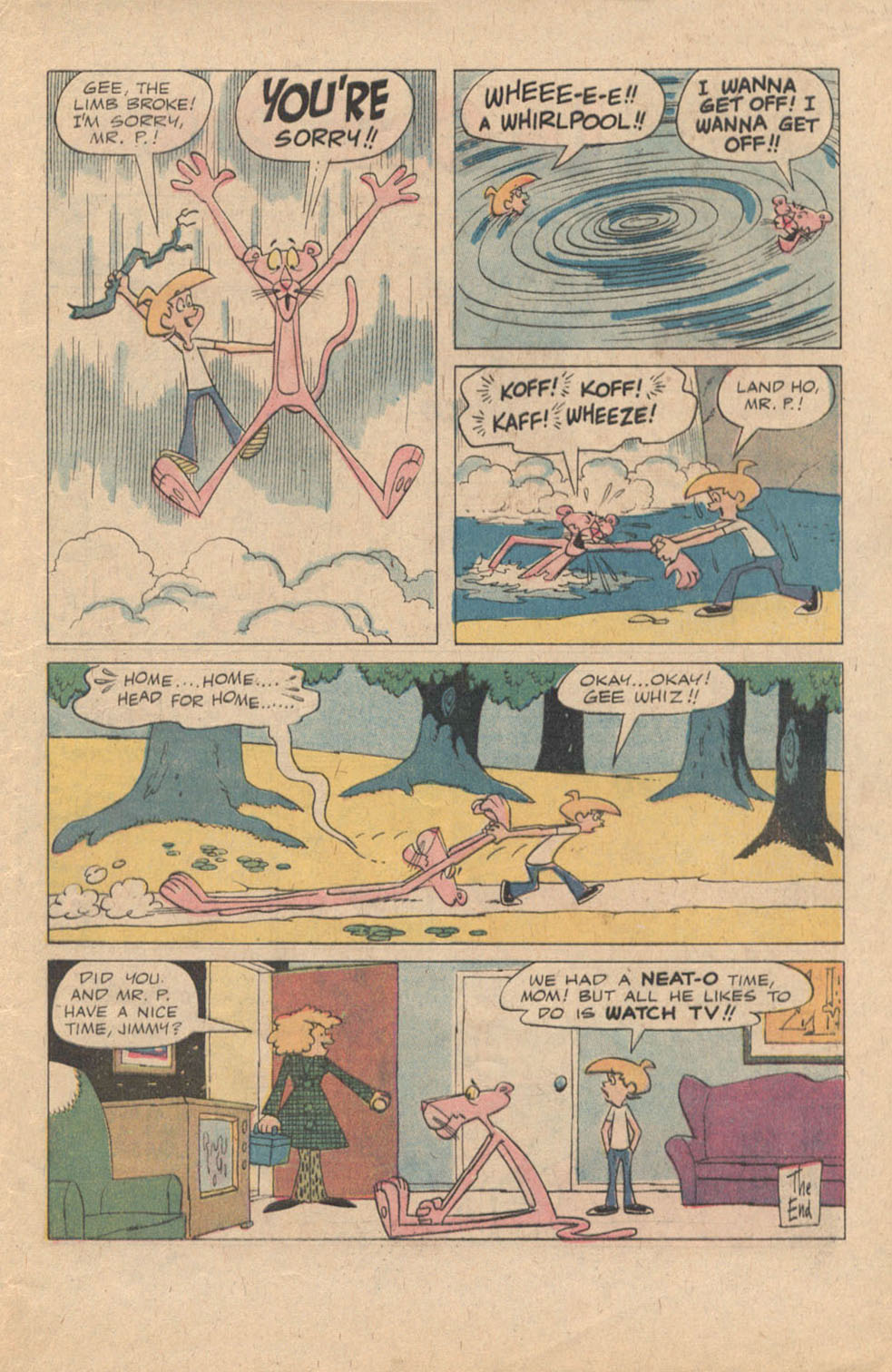 Read online The Pink Panther (1971) comic -  Issue #37 - 9