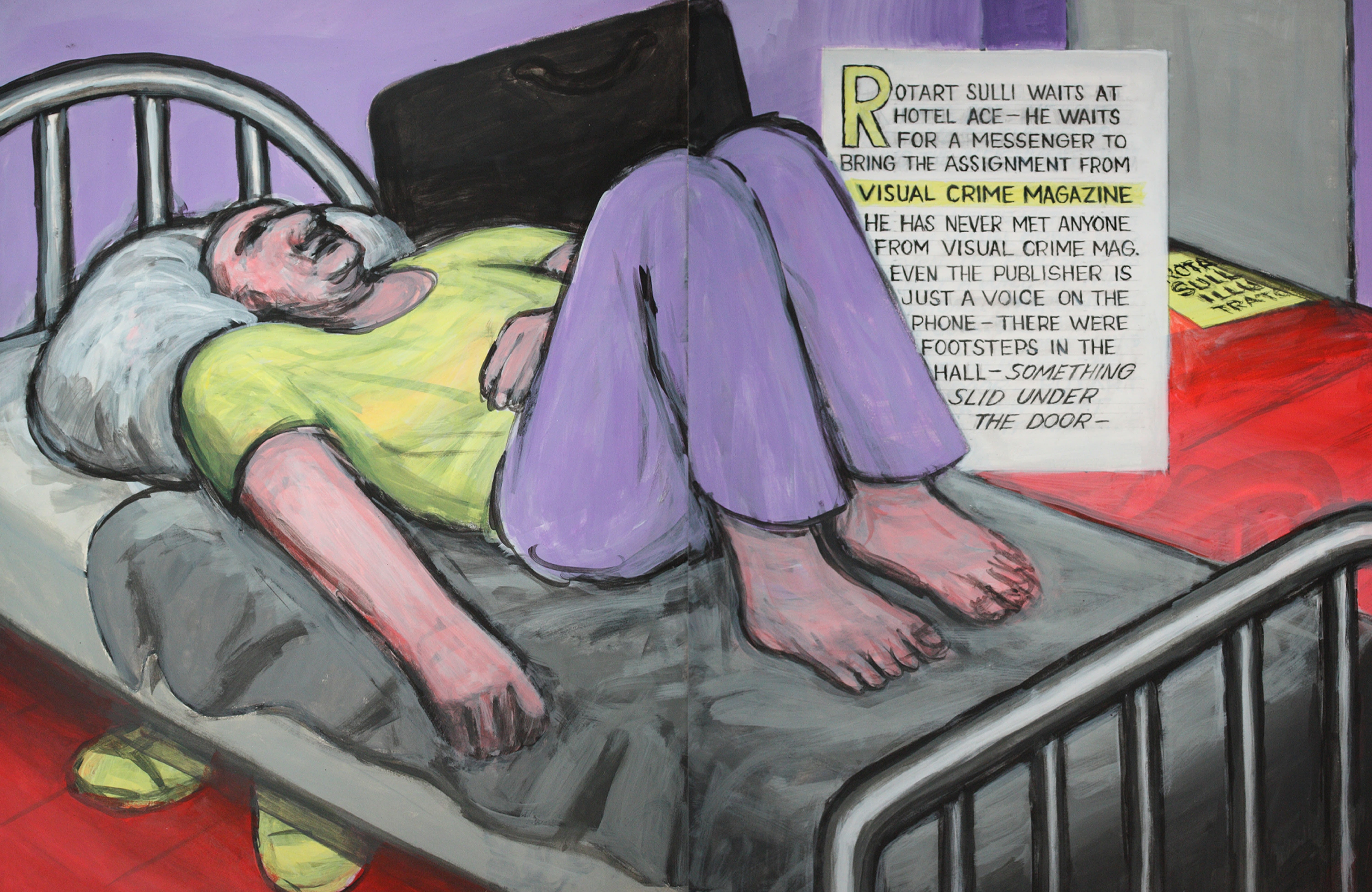 Read online Visual Crime comic -  Issue # TPB - 12