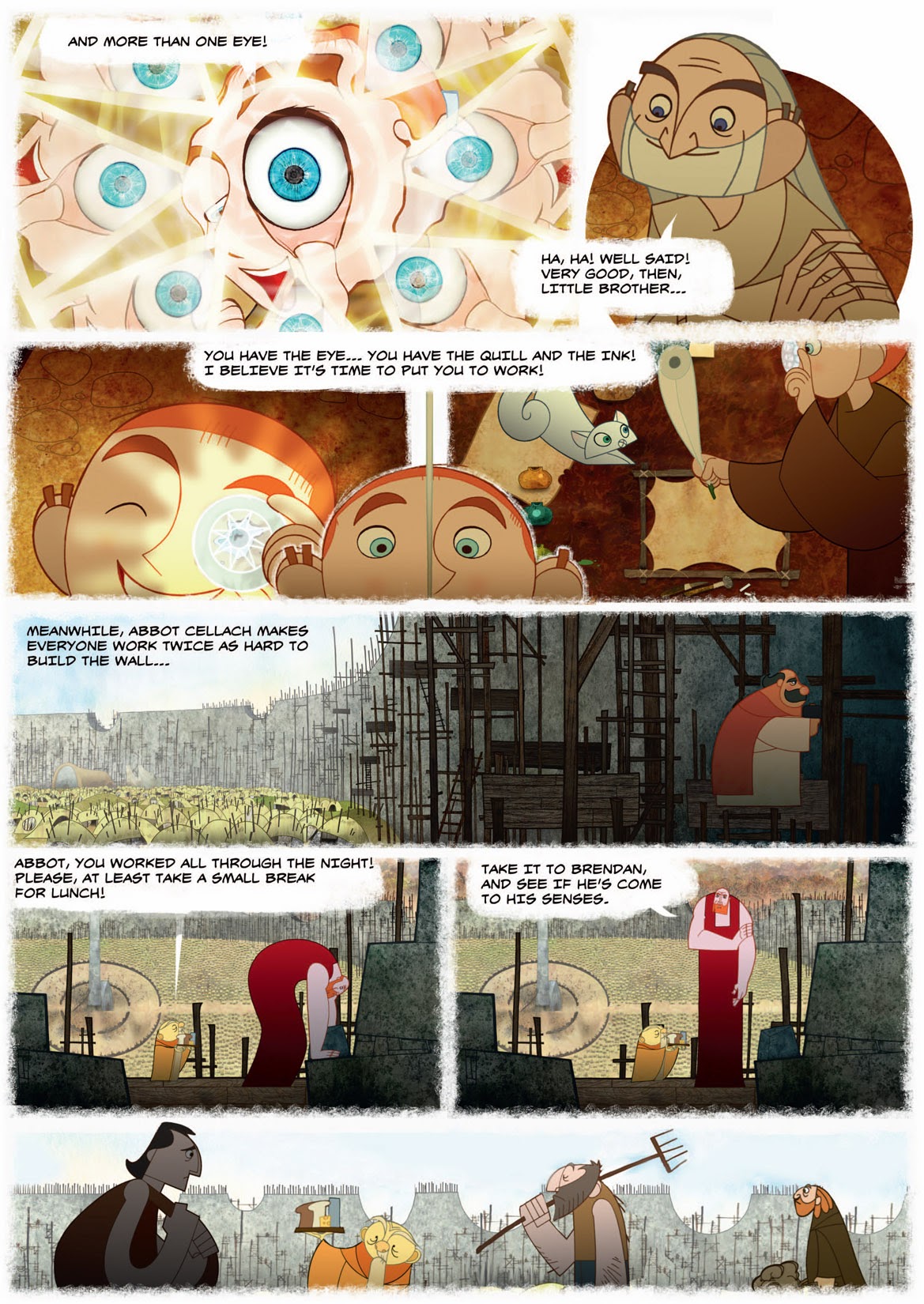 Read online The Secret Of Kells comic -  Issue # TPB - 92