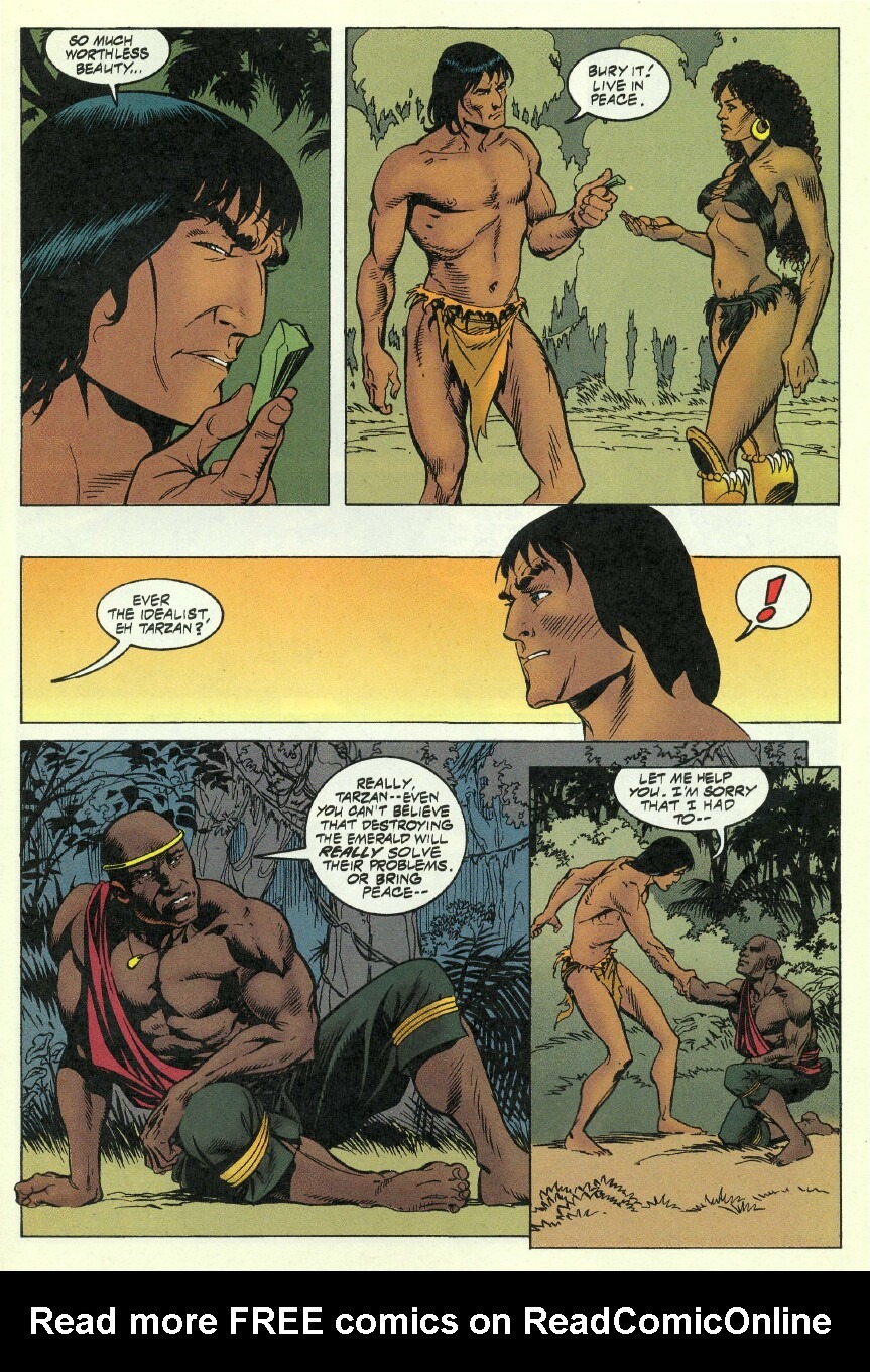 Read online Tarzan (1996) comic -  Issue #10 - 21