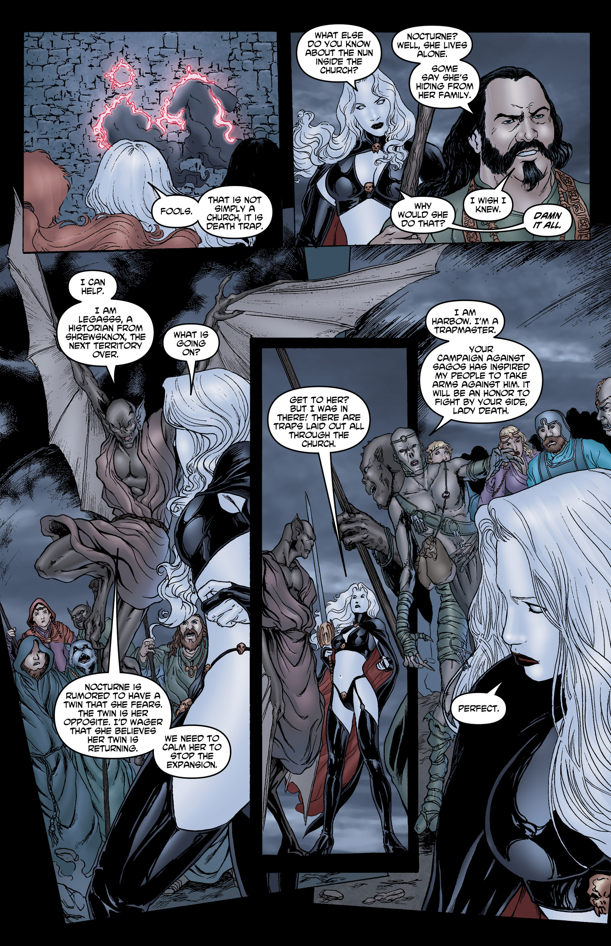 Read online Lady Death Origins comic -  Issue #20 - 18