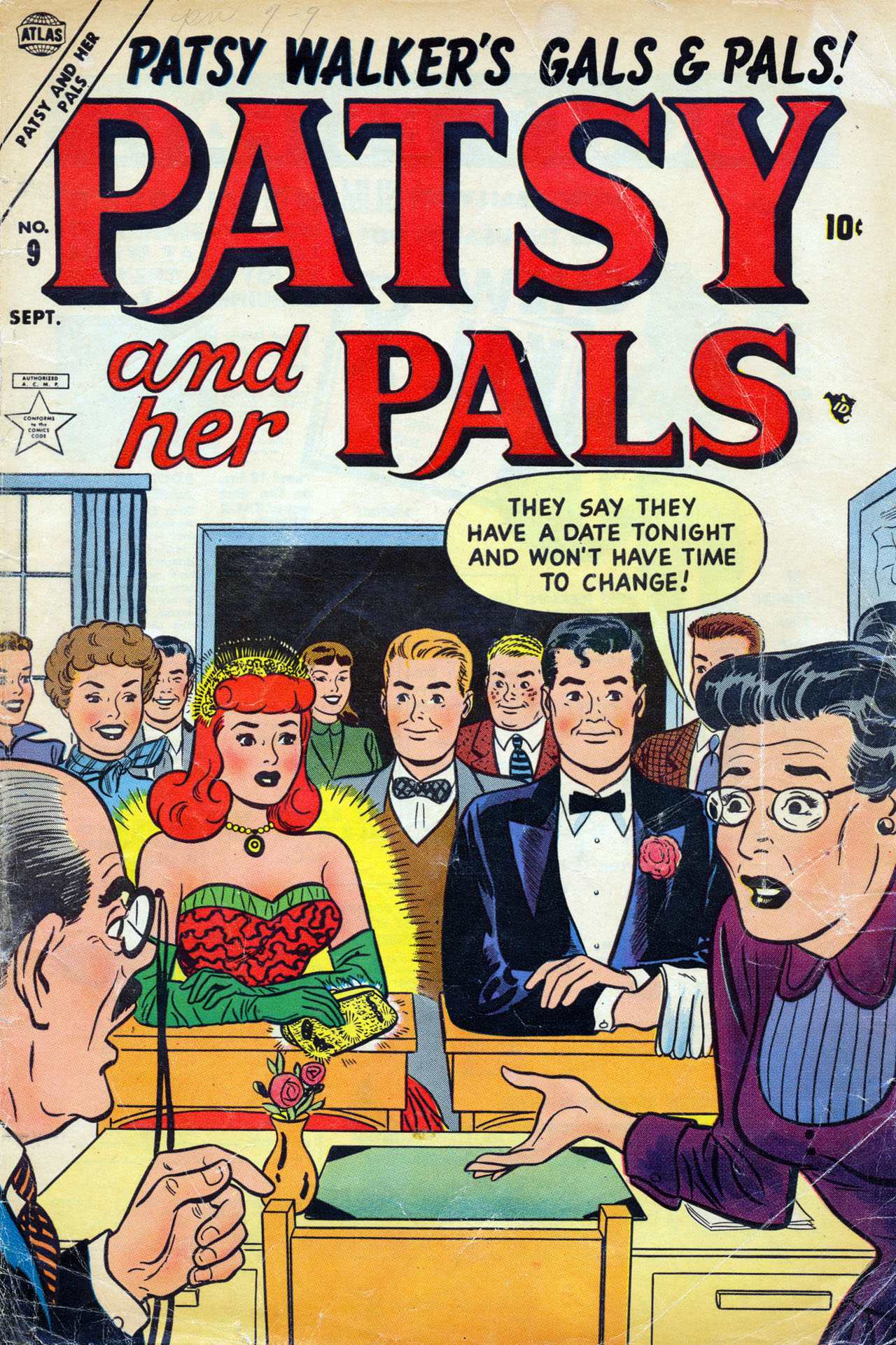 Read online Patsy and her Pals comic -  Issue #9 - 1