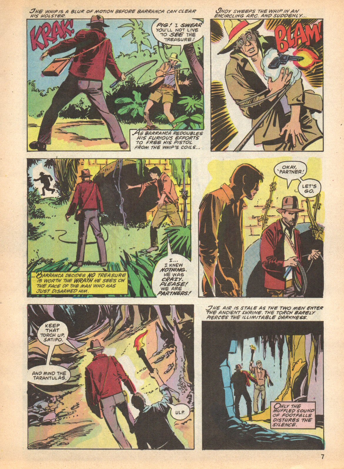 Read online Indiana Jones comic -  Issue #7 - 7