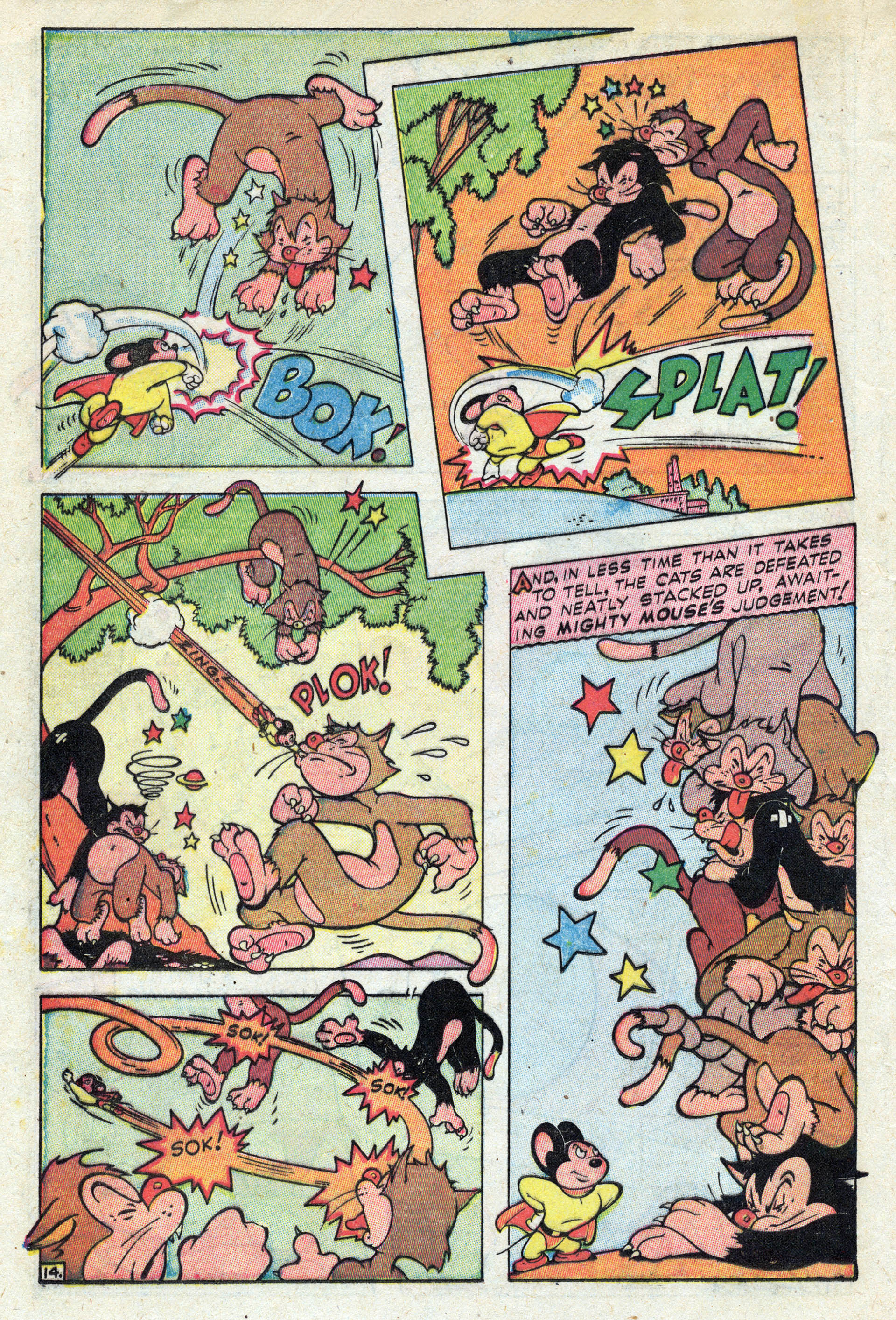 Read online Paul Terry's Mighty Mouse Comics comic -  Issue #3 - 17