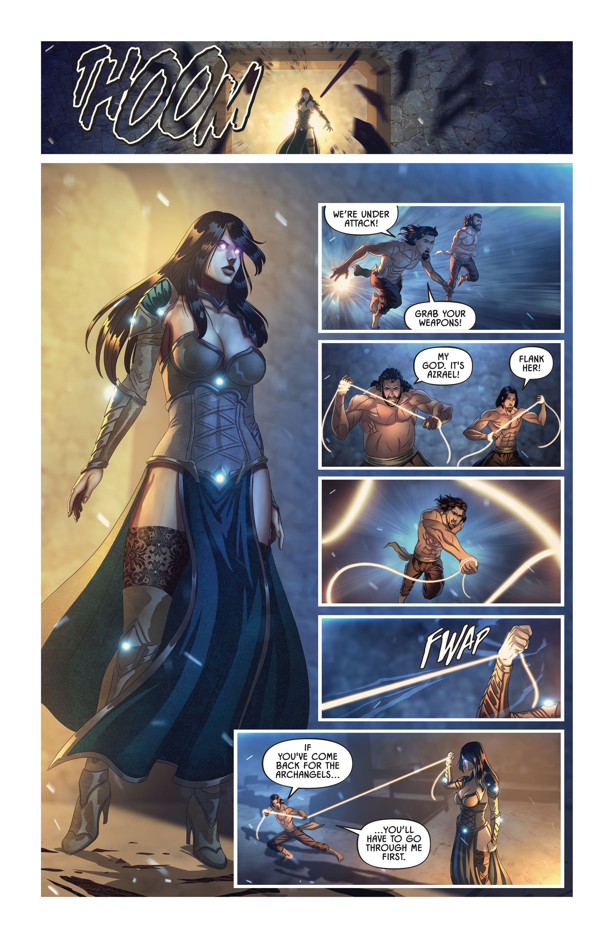 Read online Knights of the Golden Sun comic -  Issue #9 - 22