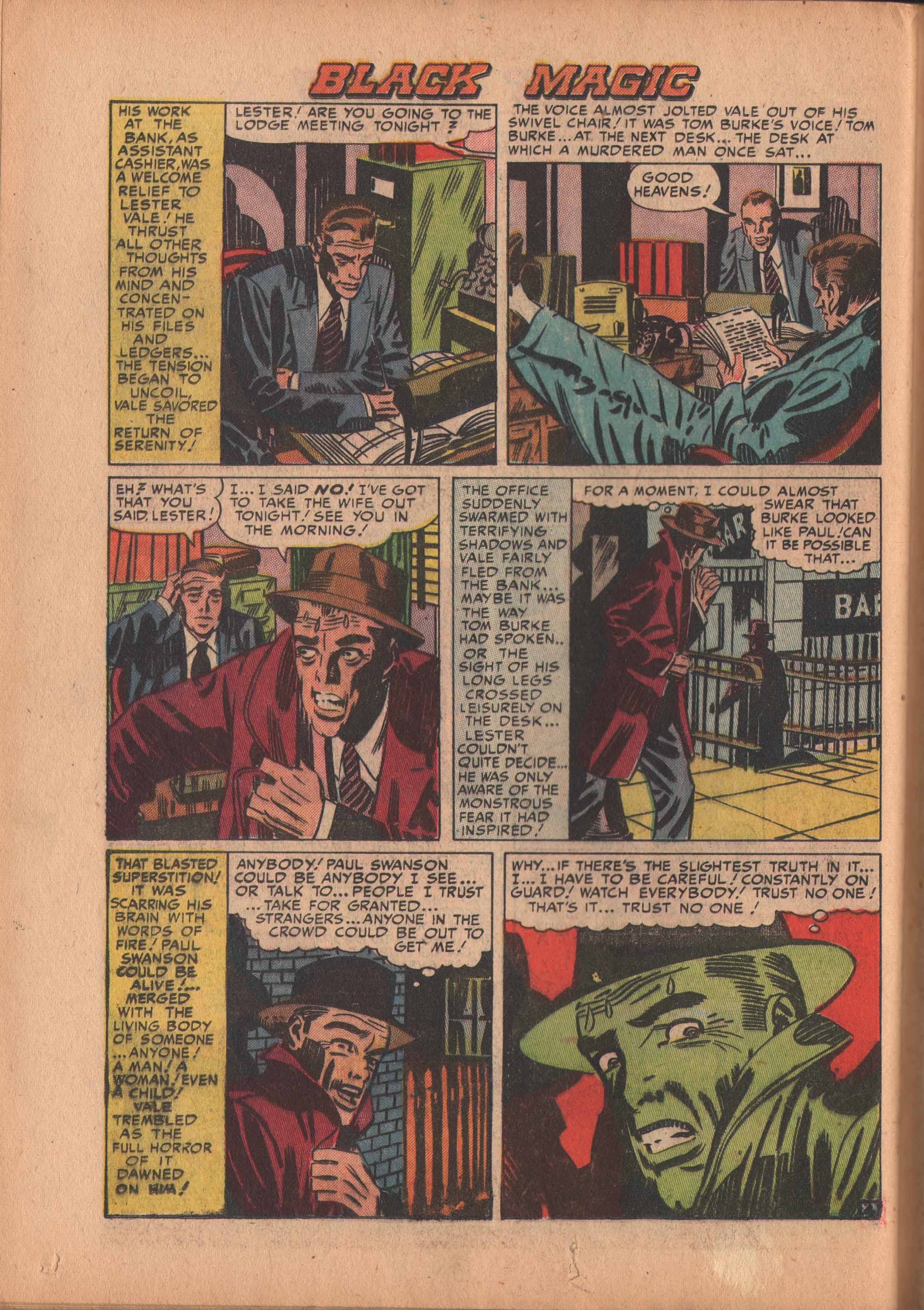 Read online Black Magic (1950) comic -  Issue #4 - 39