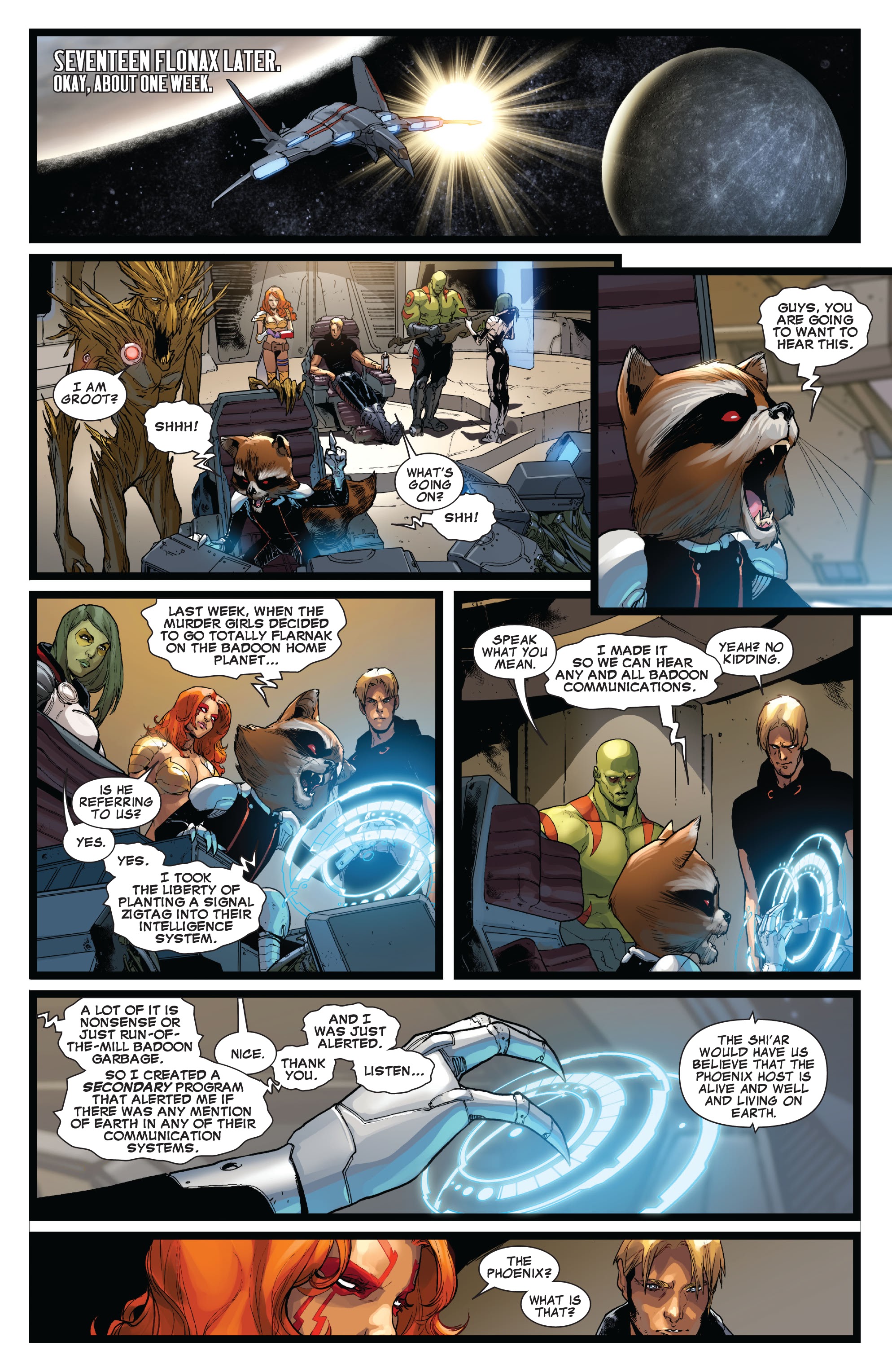 Read online Guardians Of The Galaxy by Brian Michael Bendis comic -  Issue # TPB 2 (Part 1) - 17
