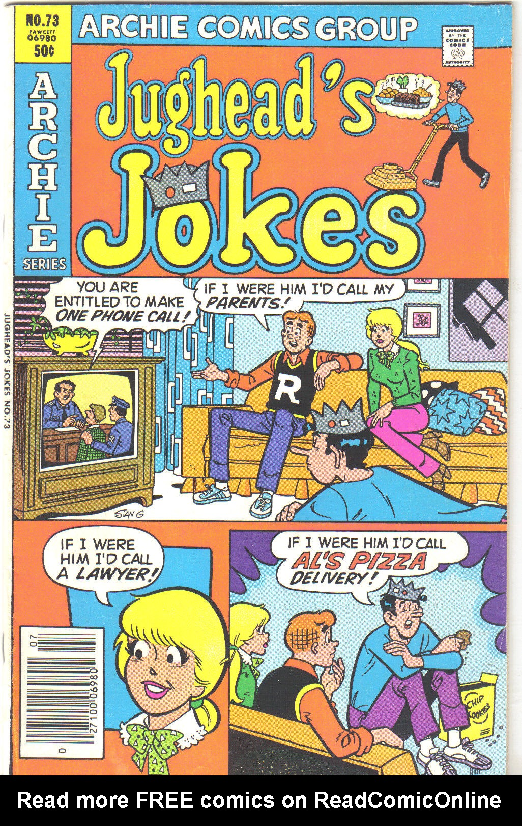 Read online Jughead's Jokes comic -  Issue #73 - 1