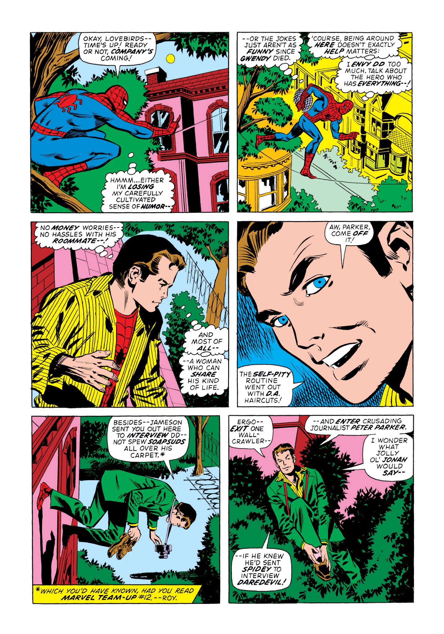 Read online Marvel Masterworks: Marvel Team-Up comic -  Issue # TPB 2 (Part 1) - 32