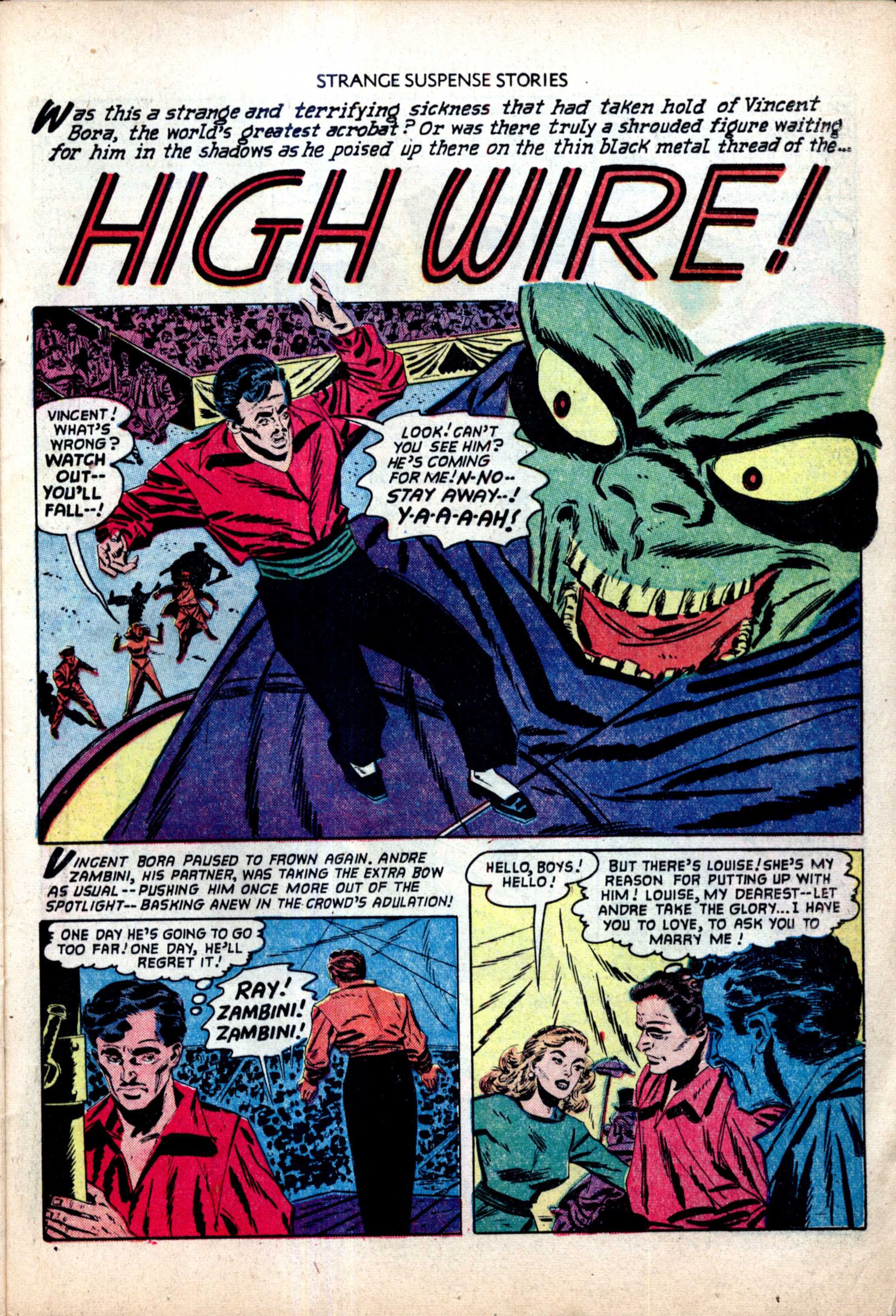 Read online Strange Suspense Stories (1952) comic -  Issue #1 - 25