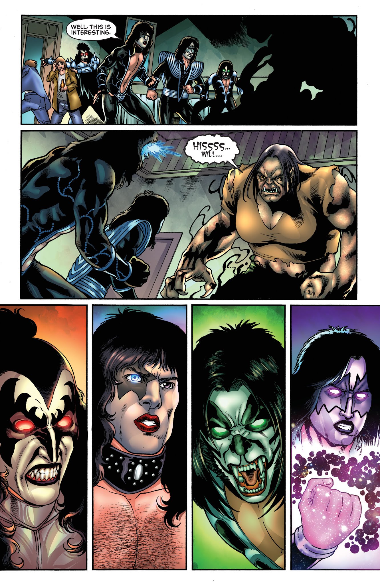 Read online KISS: Blood and Stardust comic -  Issue #3 - 18
