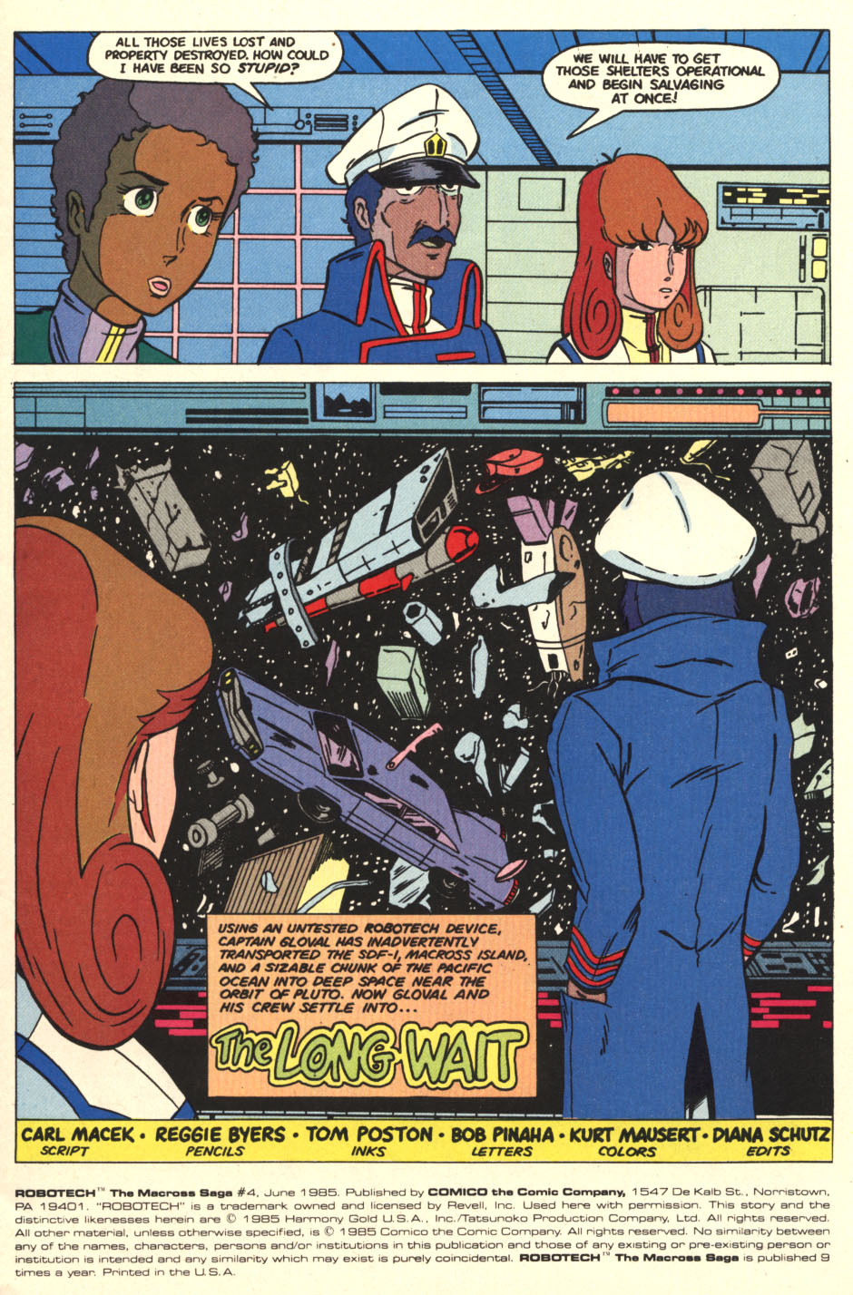 Read online Robotech The Macross Saga comic -  Issue #4 - 2