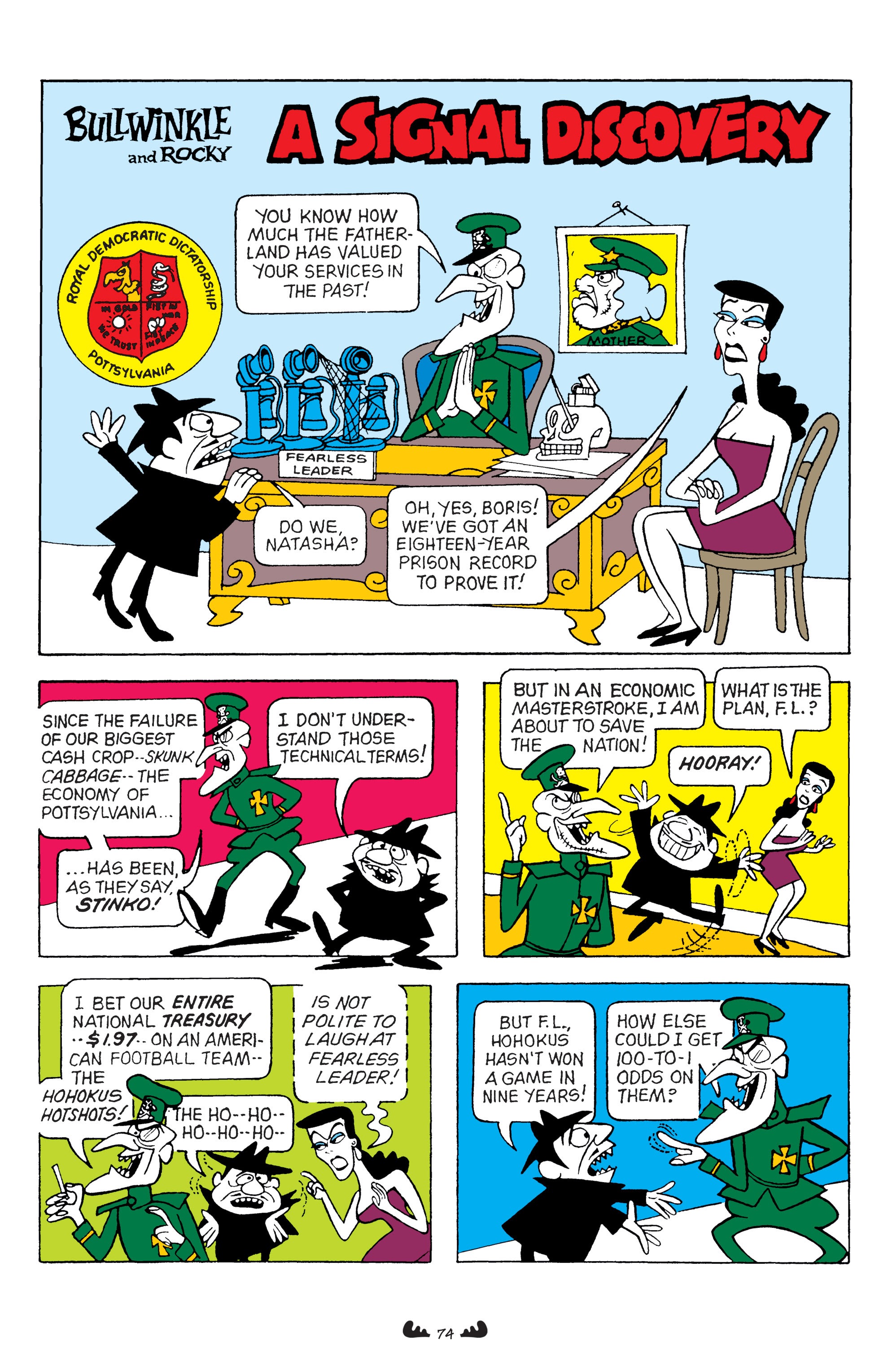 Read online Rocky & Bullwinkle Classics comic -  Issue # TPB 3 - 75
