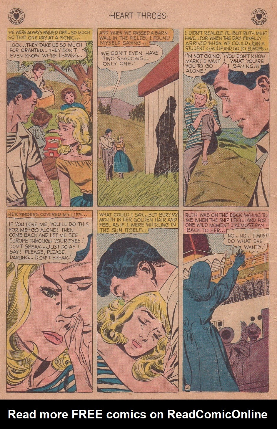 Read online Heart Throbs comic -  Issue #61 - 6