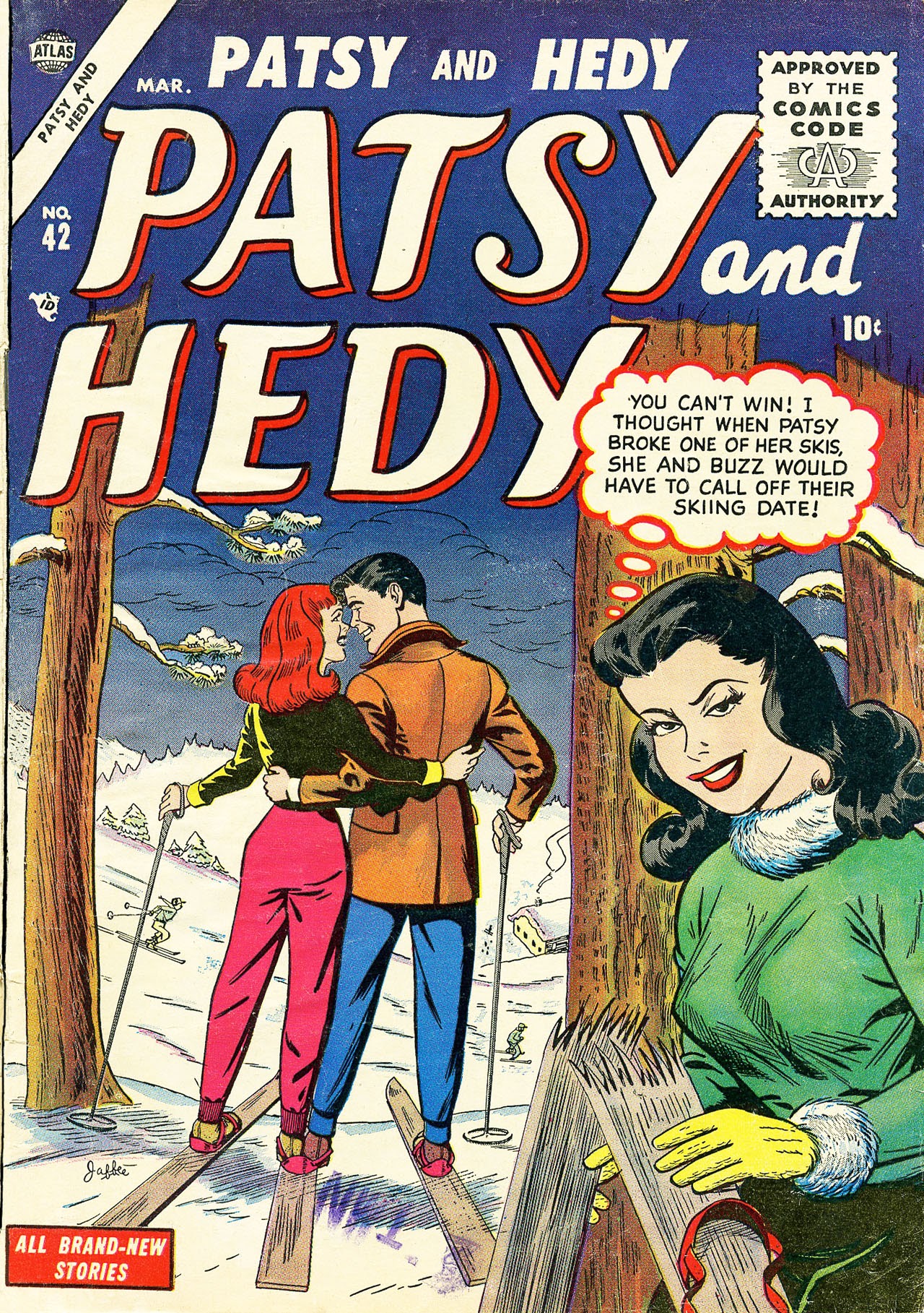 Read online Patsy and Hedy comic -  Issue #42 - 1