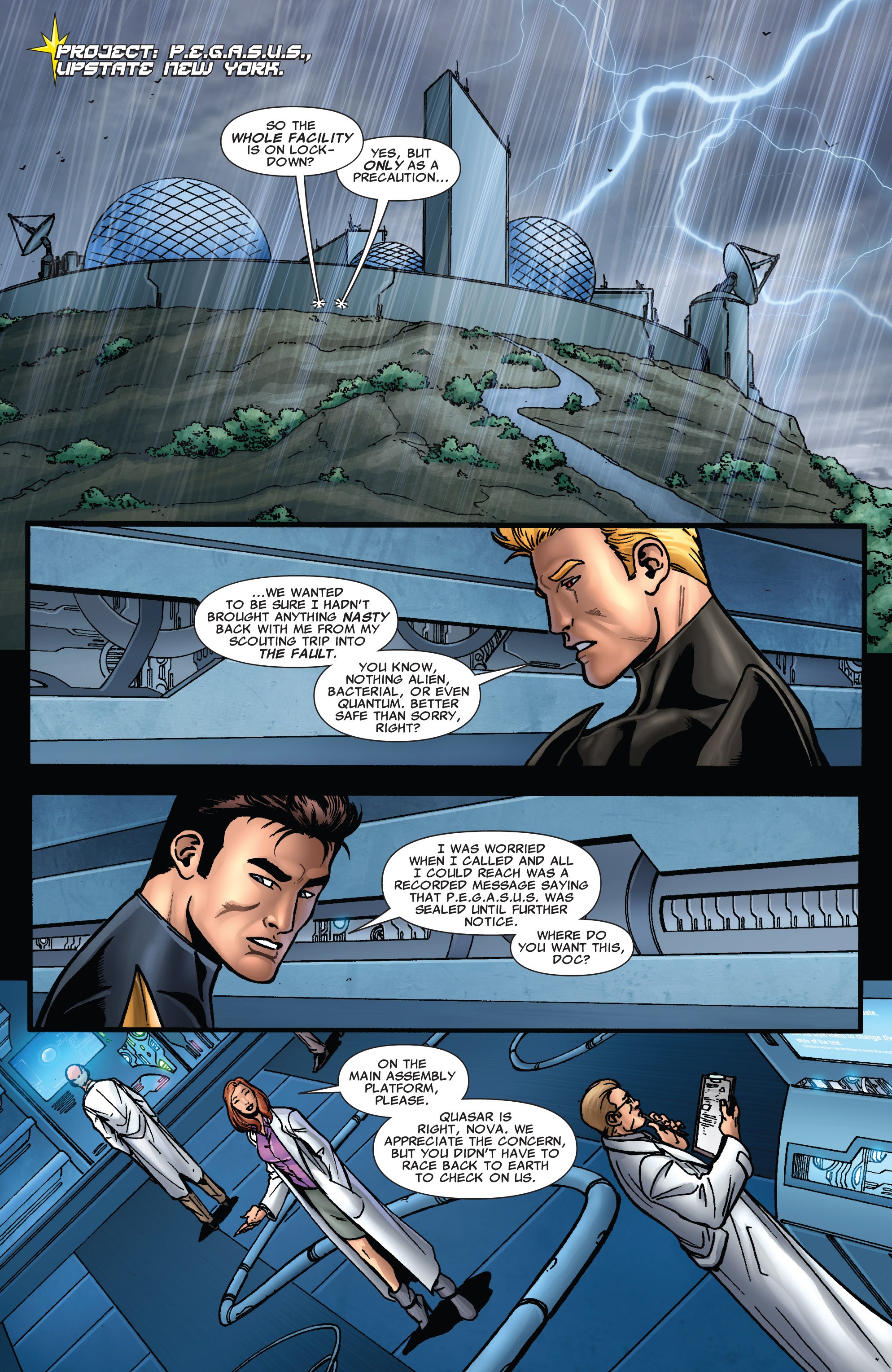 Read online Nova (2007) comic -  Issue #36 - 3
