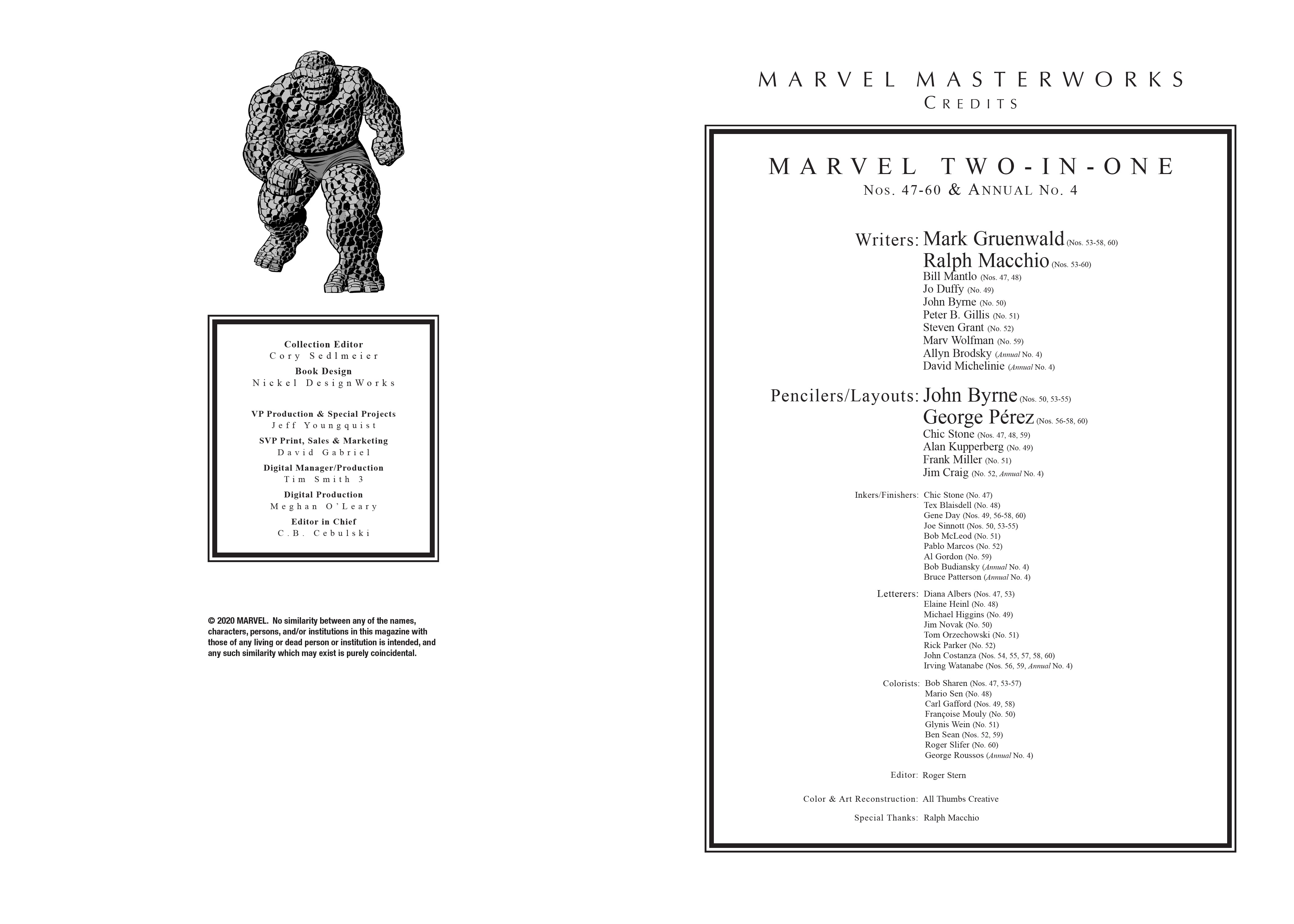 Read online Marvel Masterworks: Marvel Two-In-One comic -  Issue # TPB 5 (Part 1) - 3