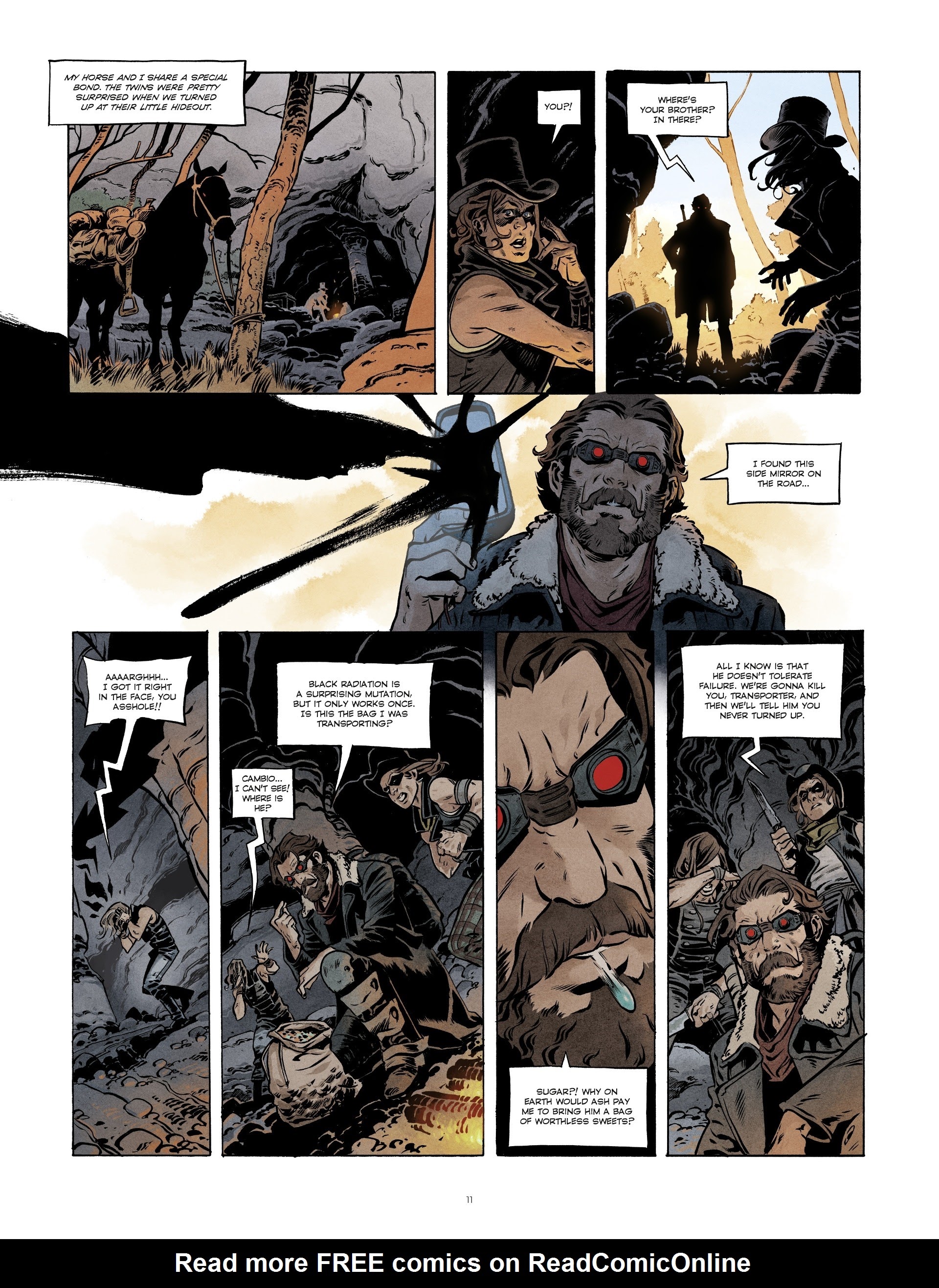 Read online The Transporter comic -  Issue #1 - 11