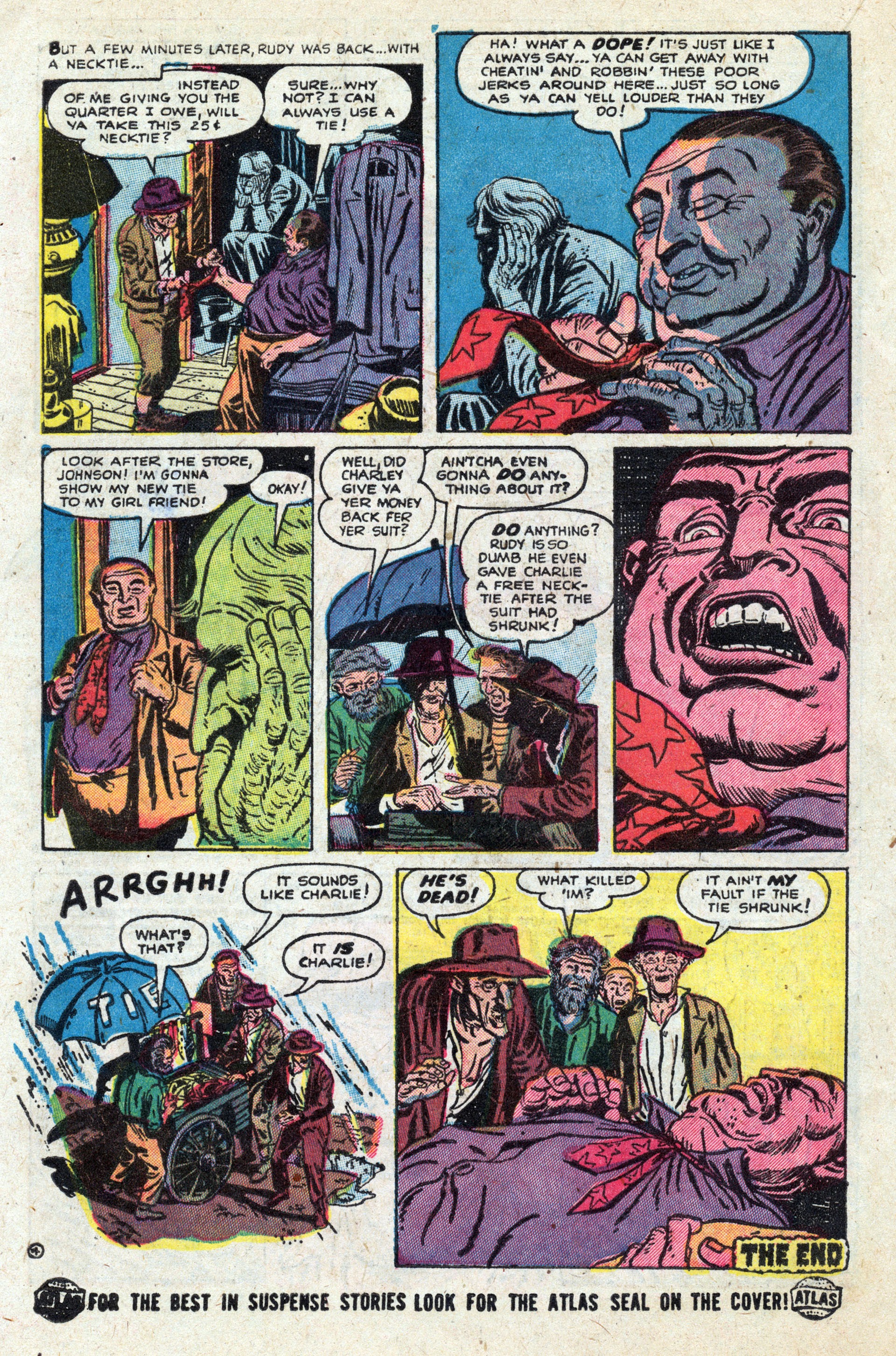 Read online Mystery Tales comic -  Issue #7 - 21