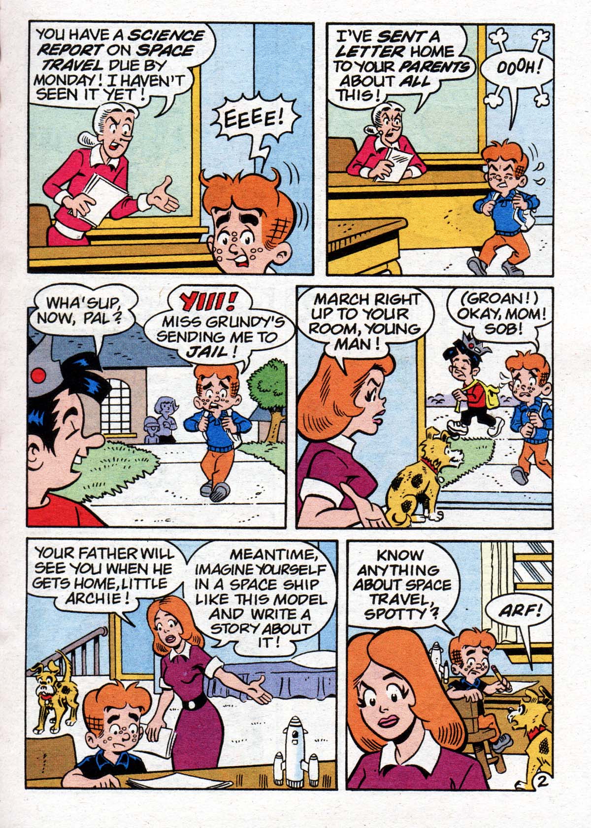 Read online Archie's Double Digest Magazine comic -  Issue #138 - 90