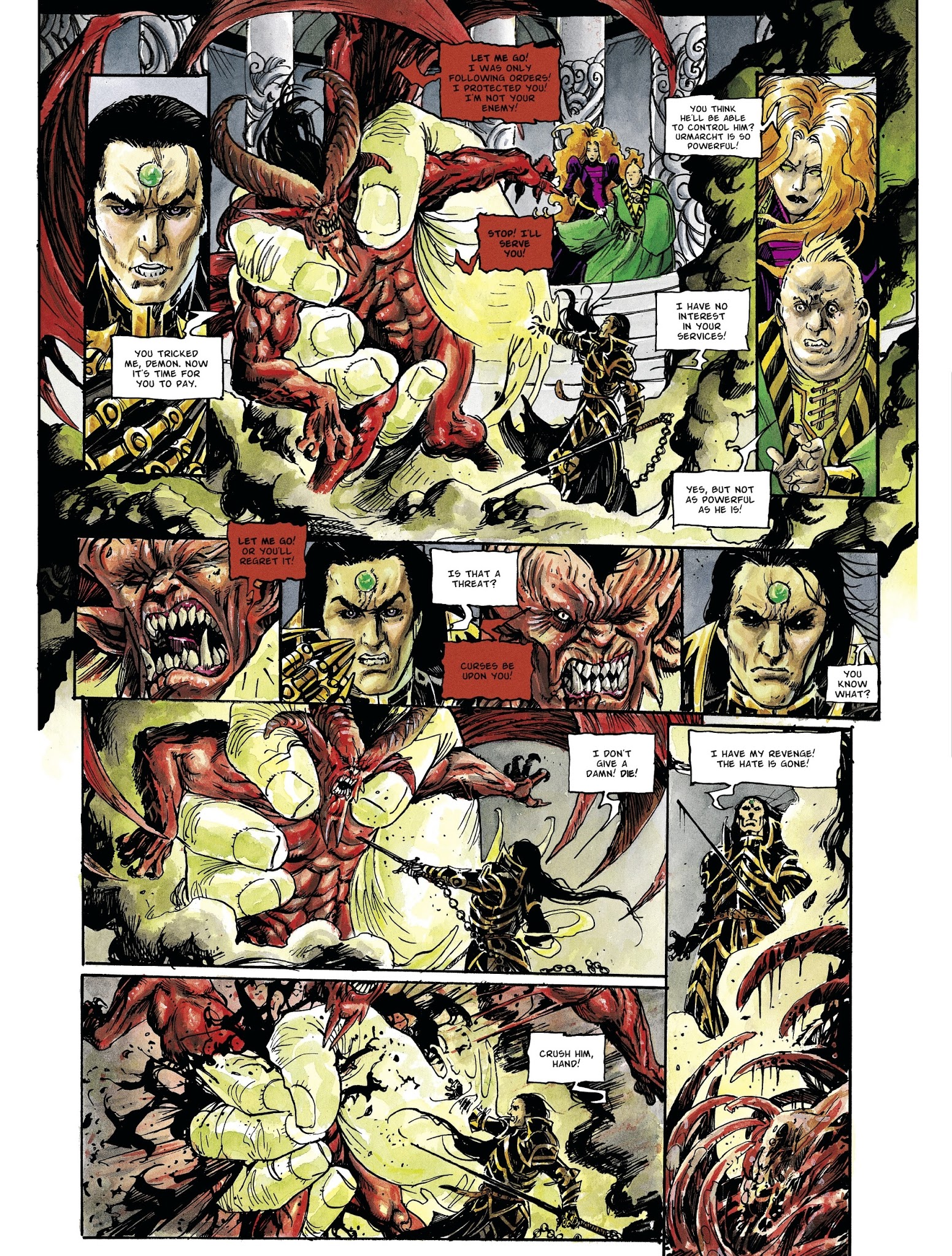 Read online The Black Moon Chronicles comic -  Issue #12 - 10