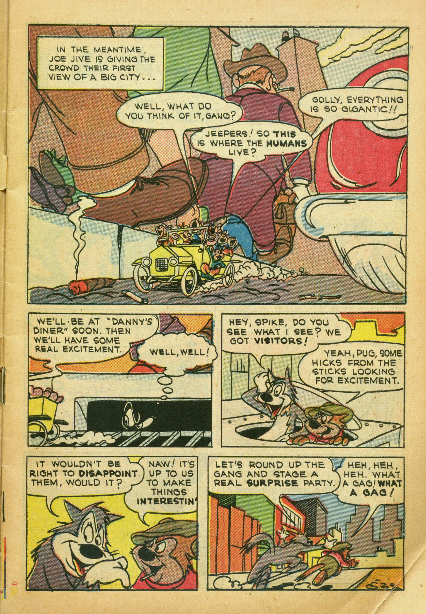 Read online Paul Terry's Mighty Mouse Comics comic -  Issue #39 - 37