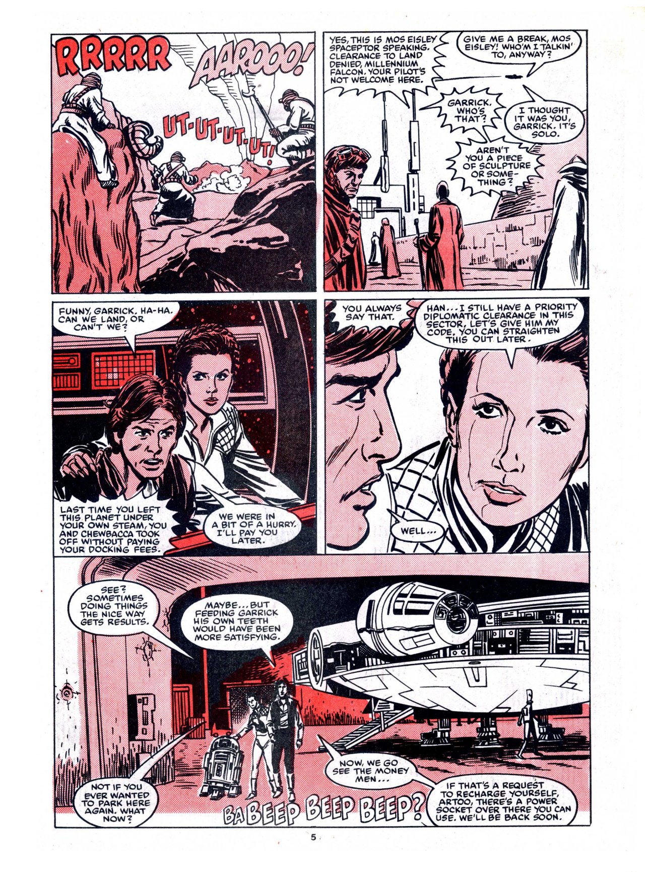 Read online Return of the Jedi comic -  Issue #45 - 5