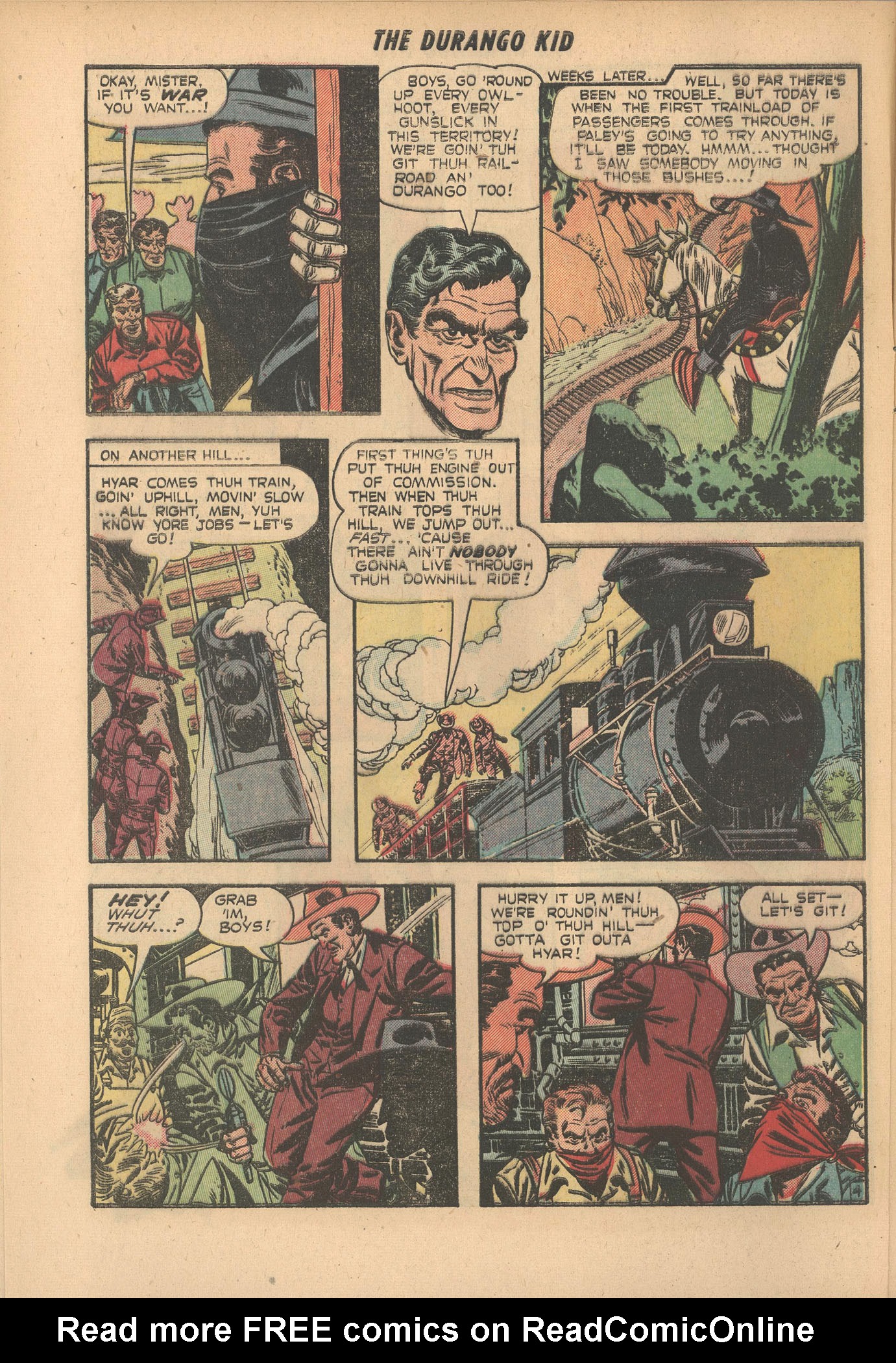 Read online Charles Starrett as The Durango Kid comic -  Issue #16 - 6