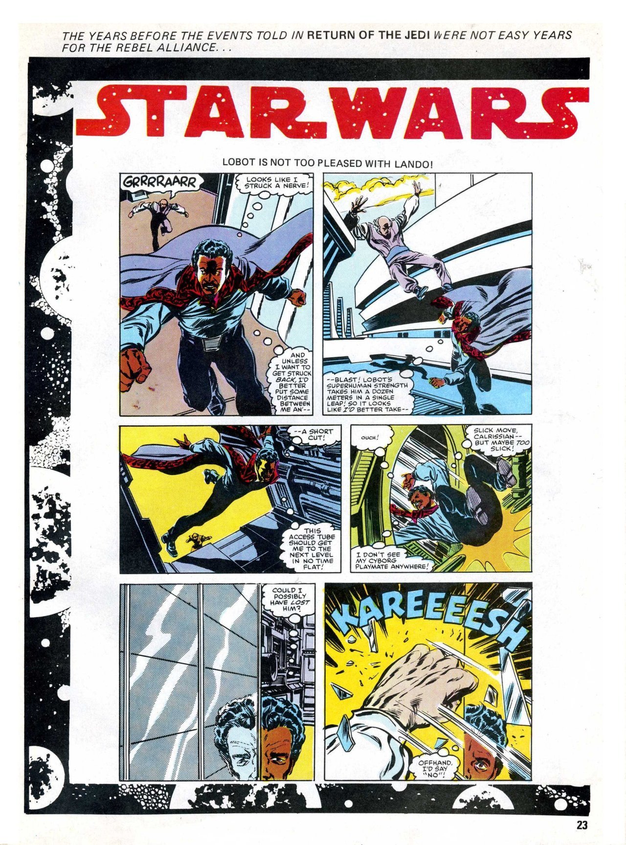 Read online Return of the Jedi comic -  Issue #98 - 23
