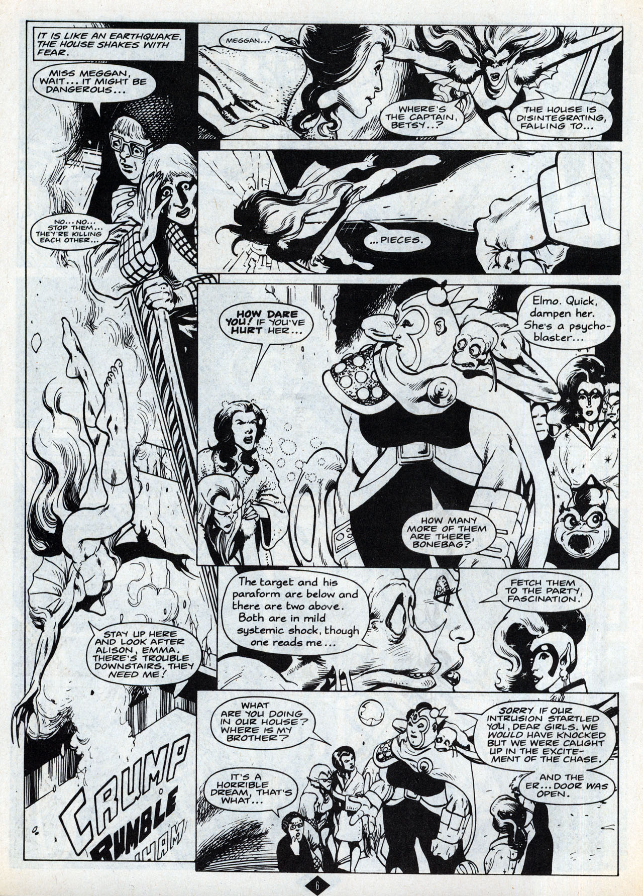 Read online Captain Britain (1985) comic -  Issue #5 - 6
