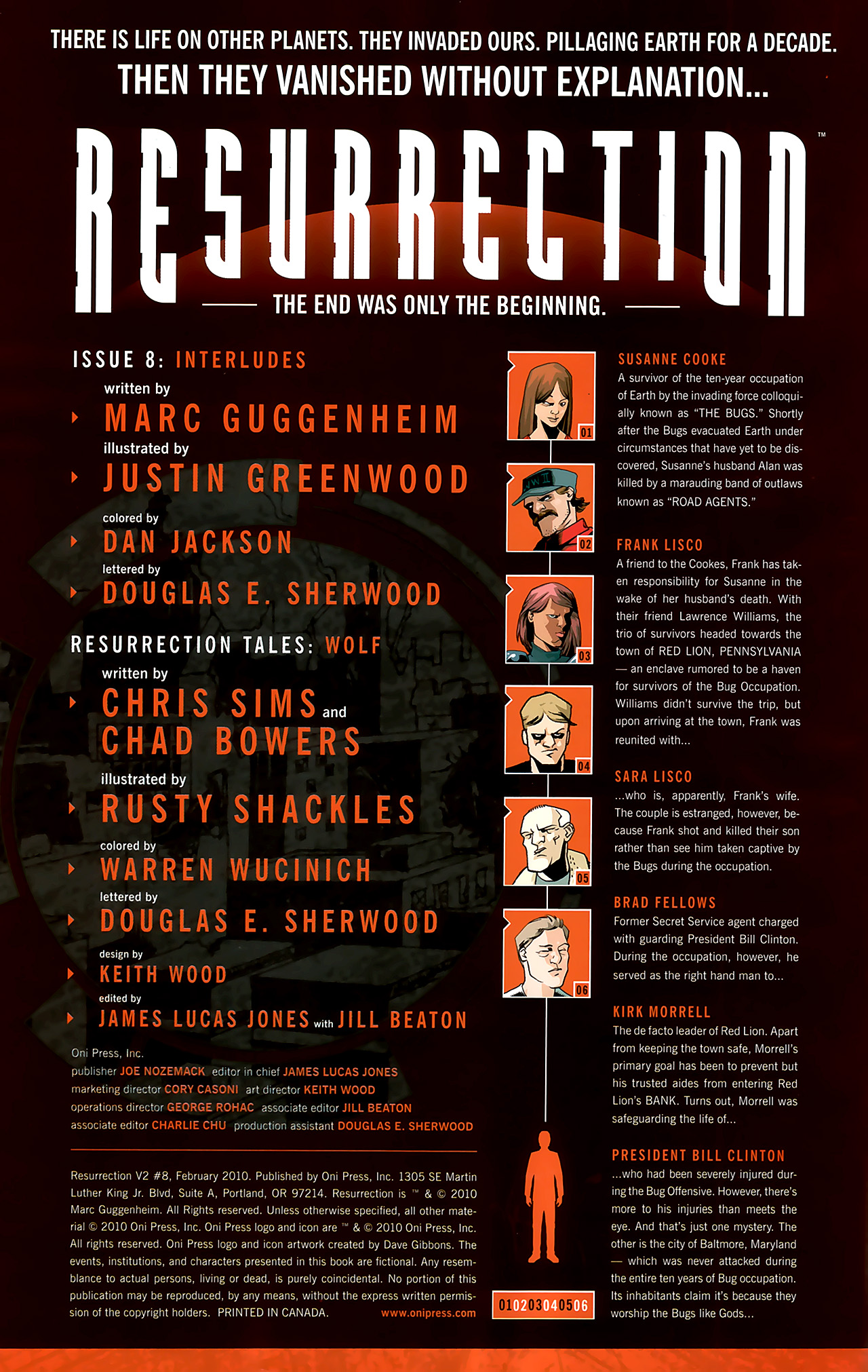 Read online Resurrection (2009) comic -  Issue #8 - 2