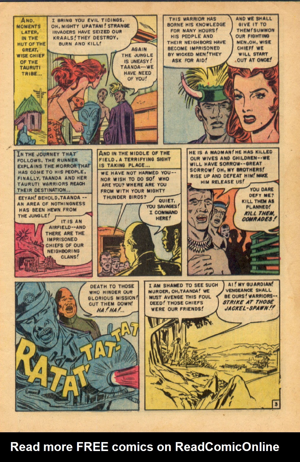 Read online Taanda White Princess of the Jungle comic -  Issue #3 - 5