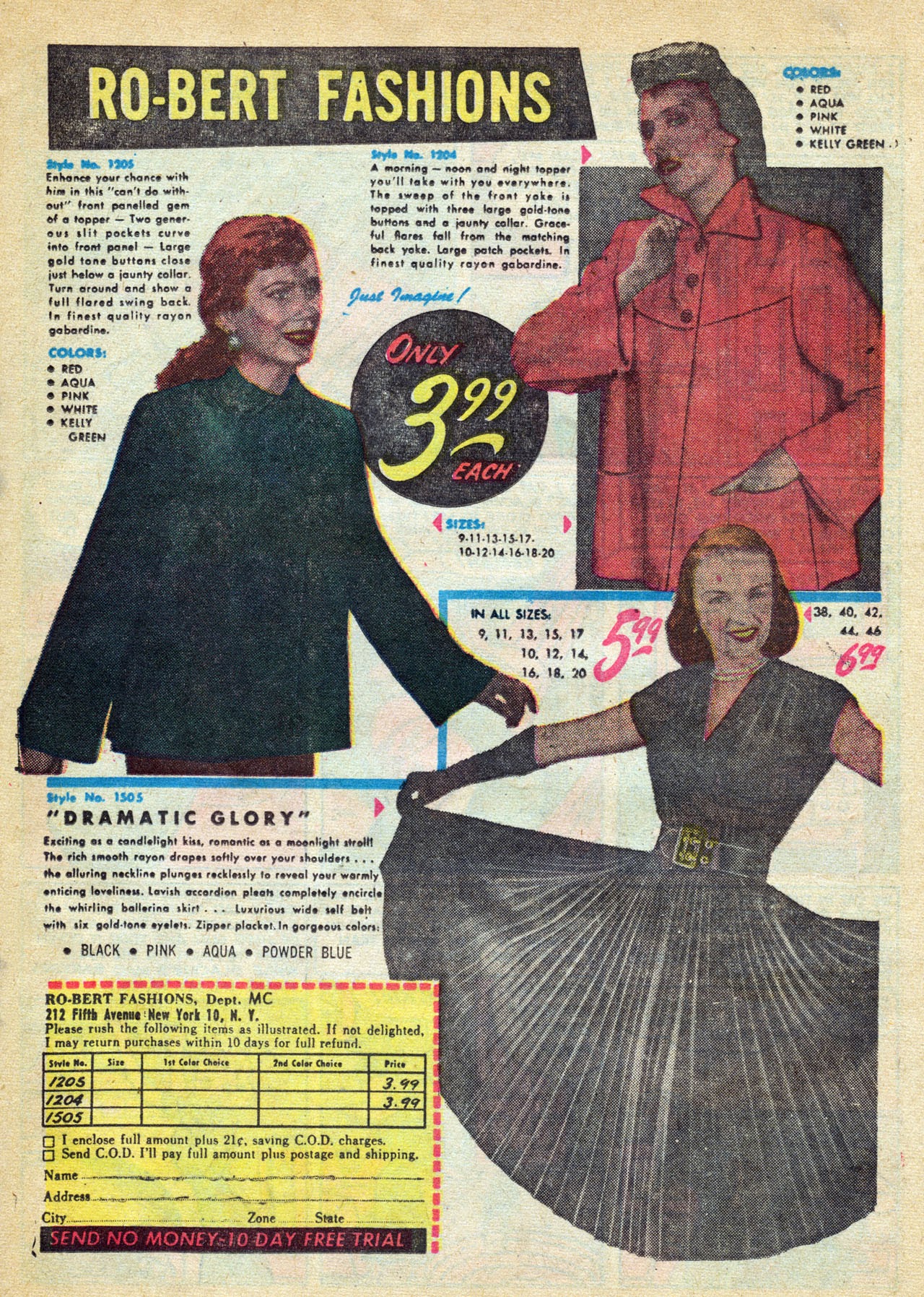 Read online Girl Comics (1949) comic -  Issue #9 - 21