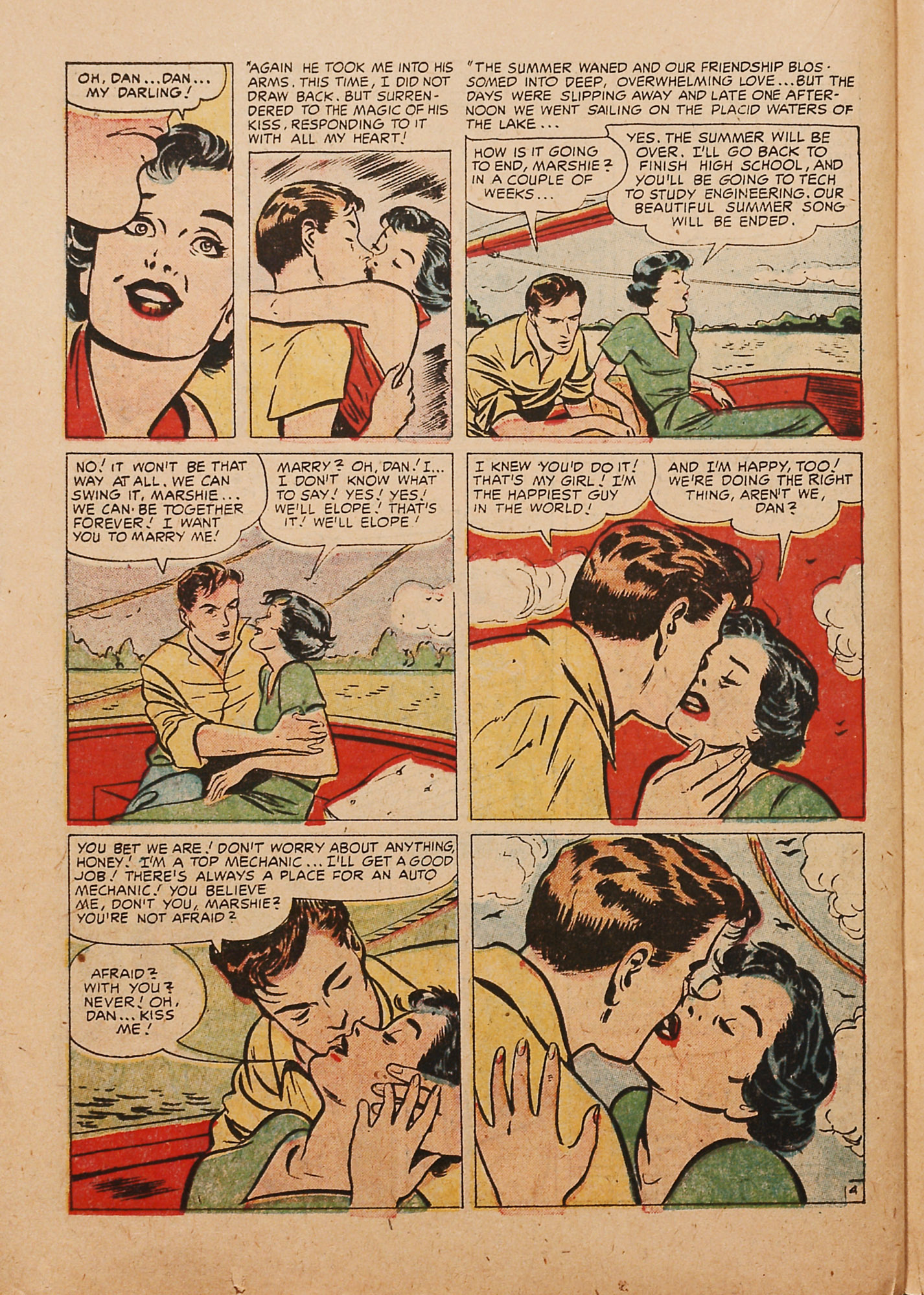 Read online Young Love (1949) comic -  Issue #67 - 22