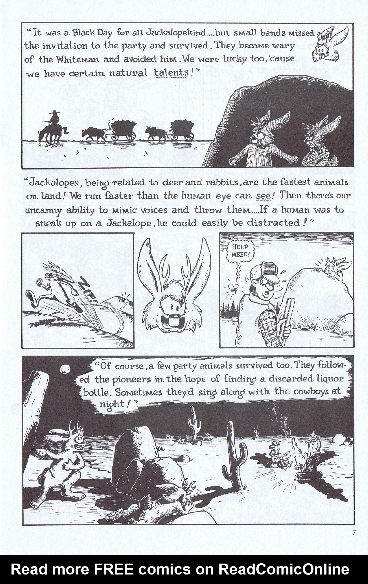 Read online Tales Of The Jackalope comic -  Issue #1 - 9