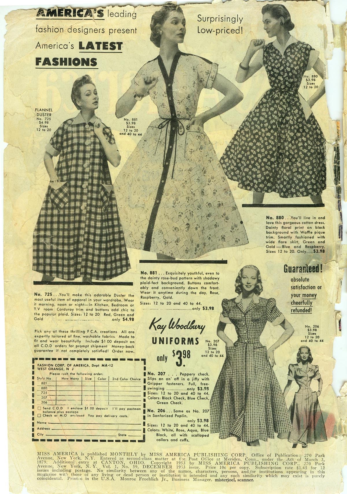 Read online Miss America comic -  Issue #59 - 2