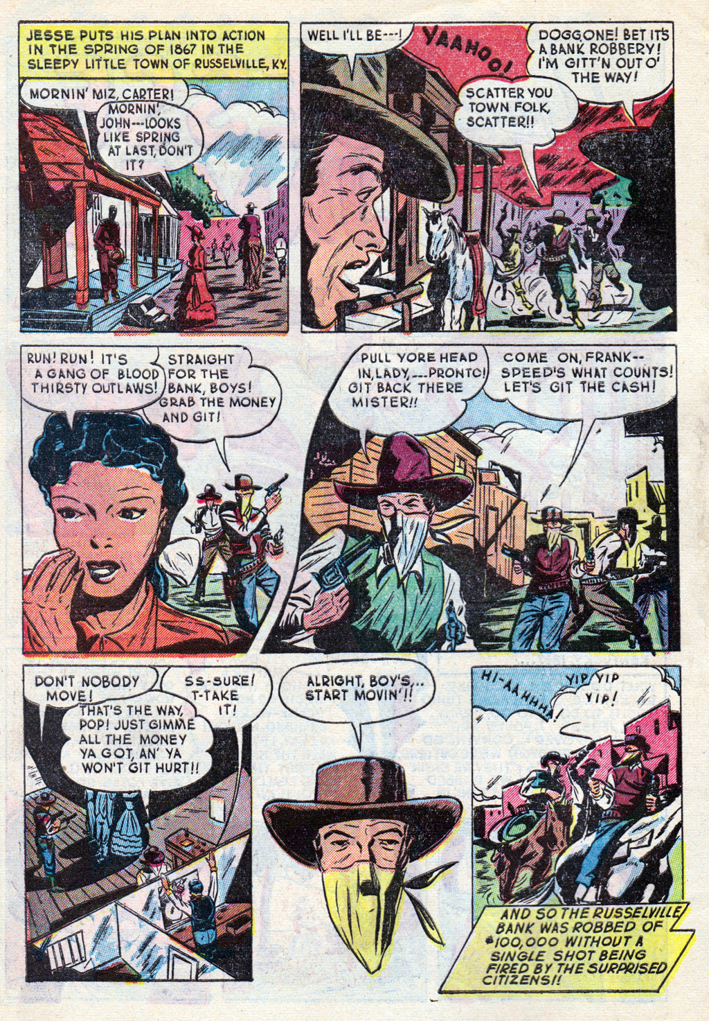 Read online Cowboy Western Comics (1948) comic -  Issue #18 - 4