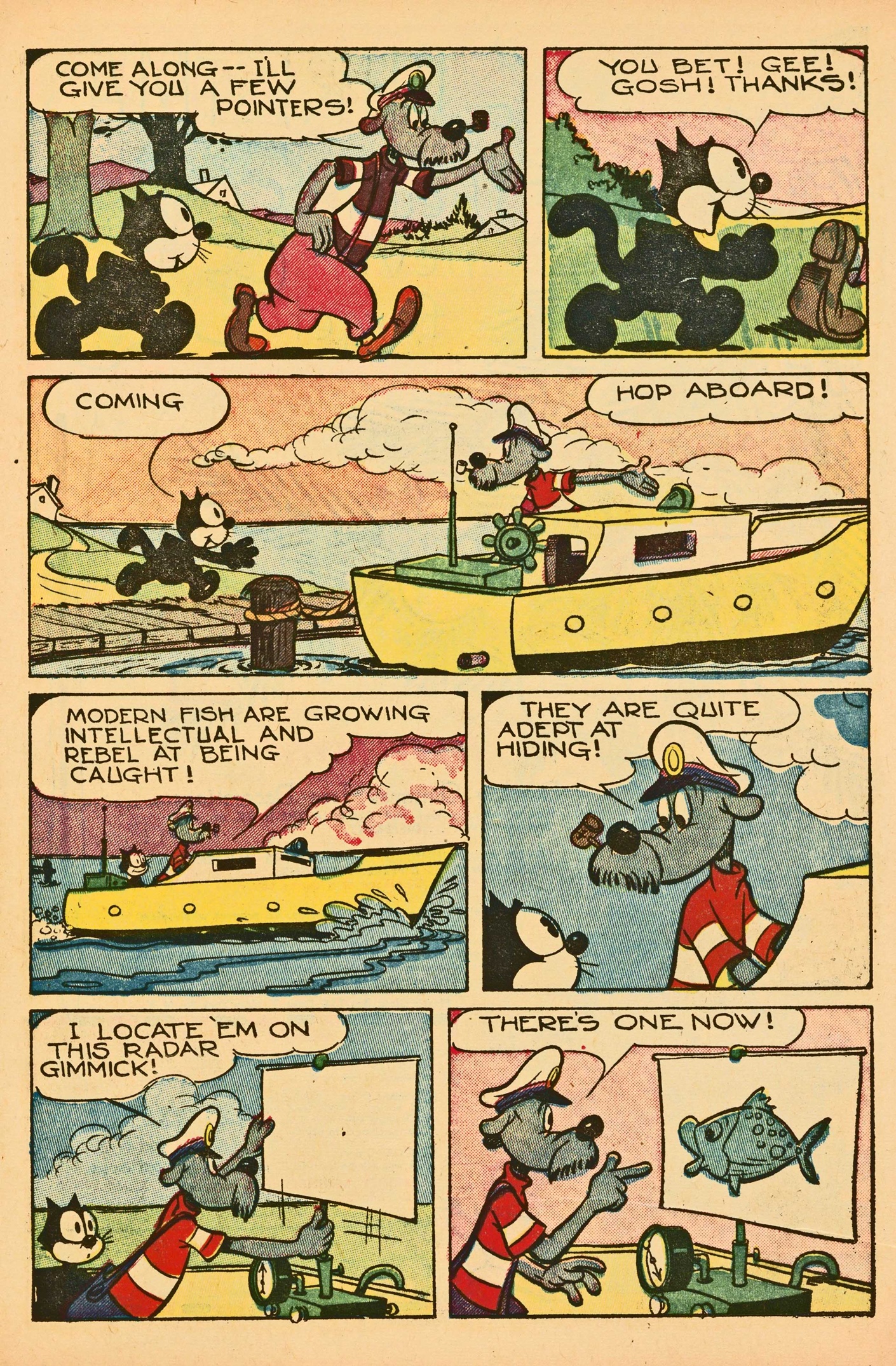 Read online Felix the Cat (1951) comic -  Issue #36 - 17
