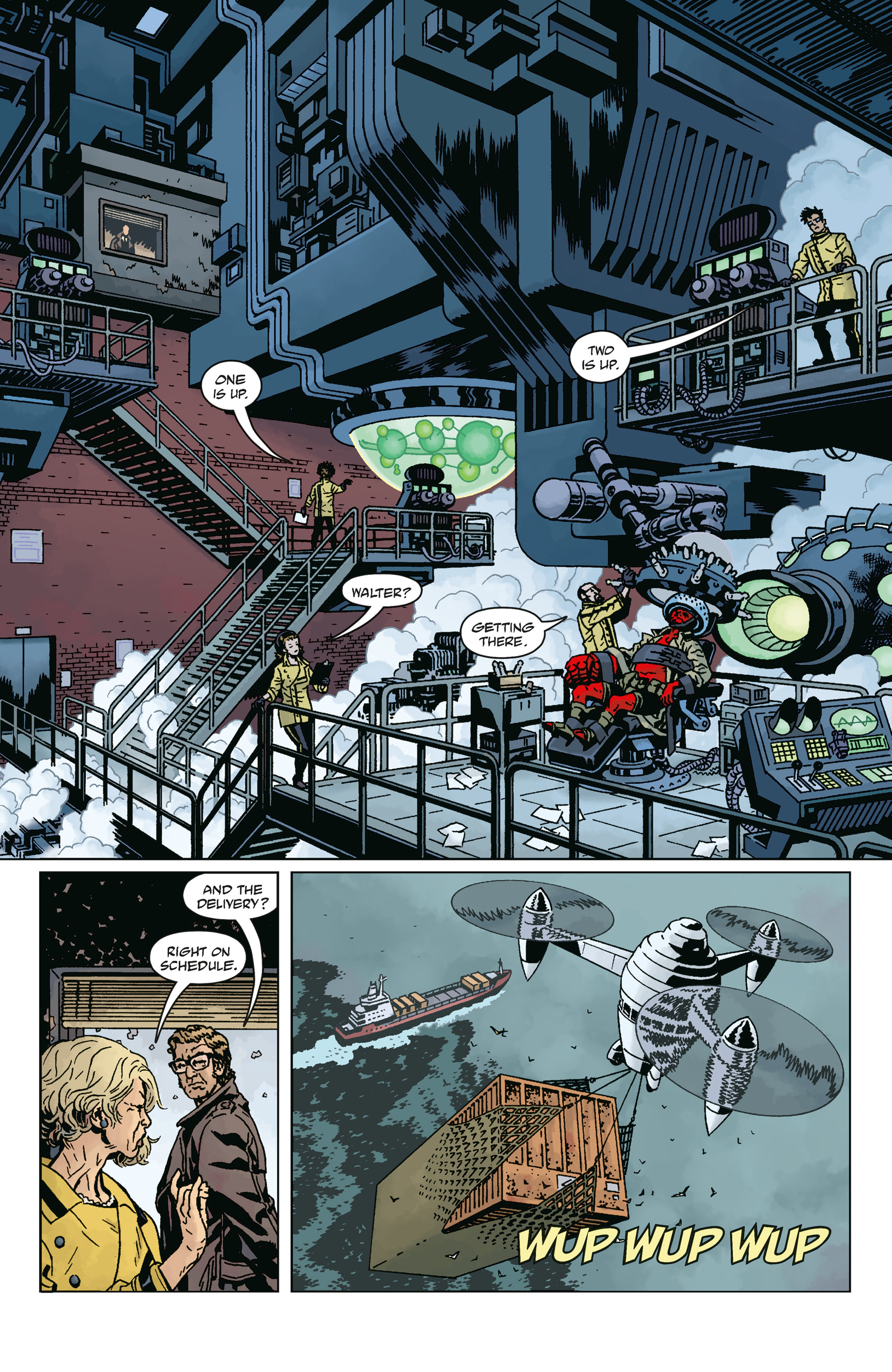 Read online Giant Robot Hellboy comic -  Issue #1 - 8