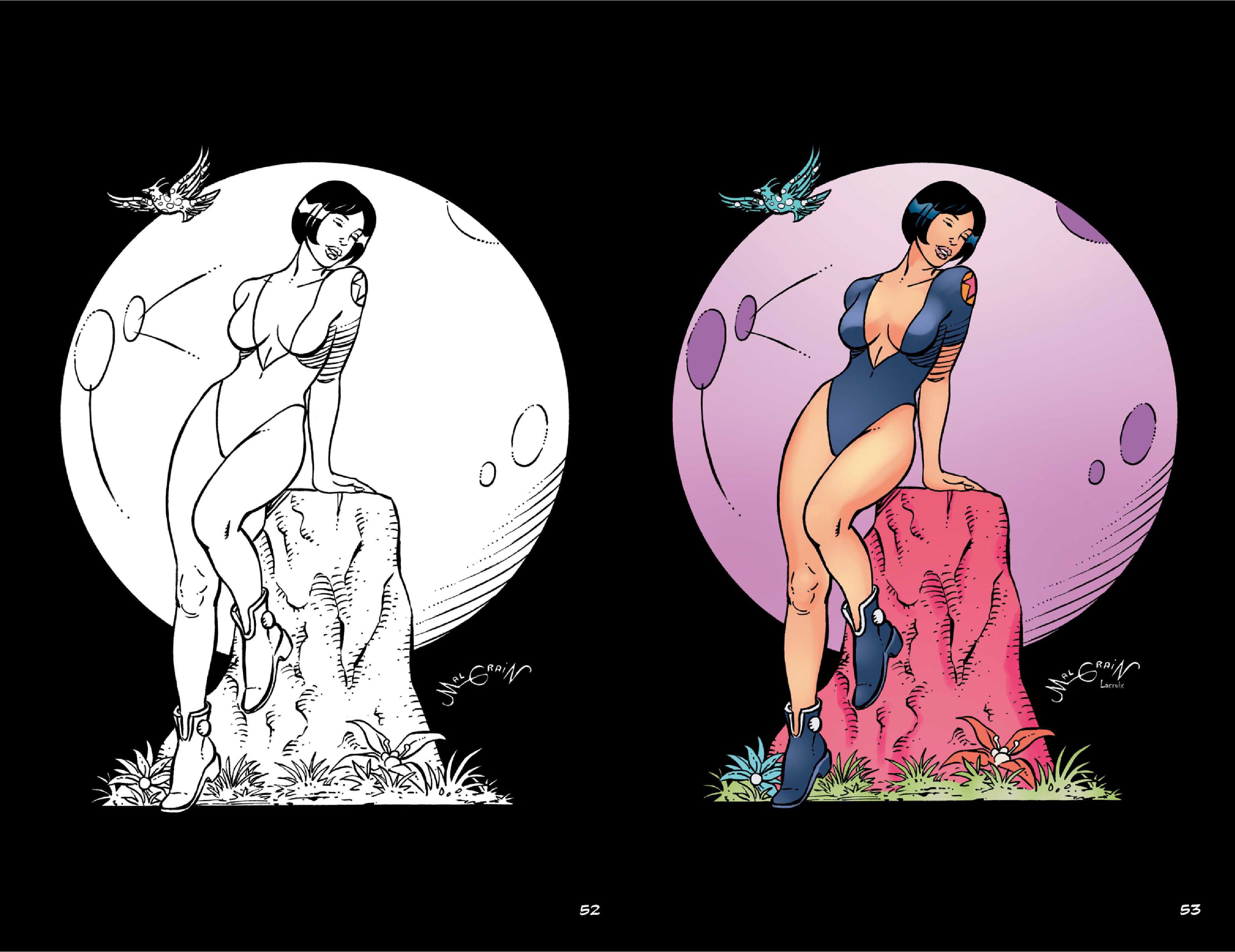 Read online The Art of Chris Malgrain comic -  Issue #7 - 44