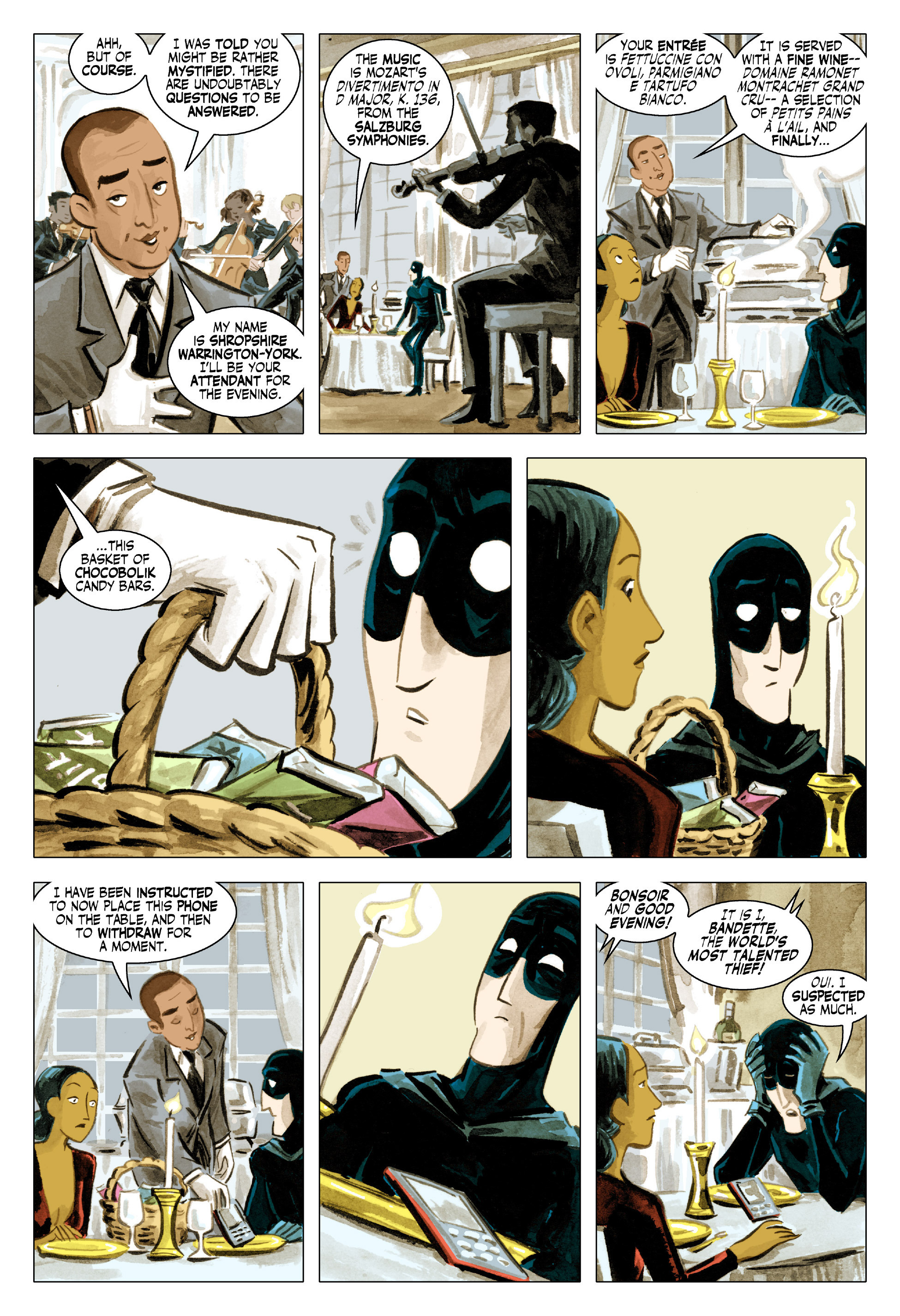 Read online Bandette (2012) comic -  Issue #13 - 23