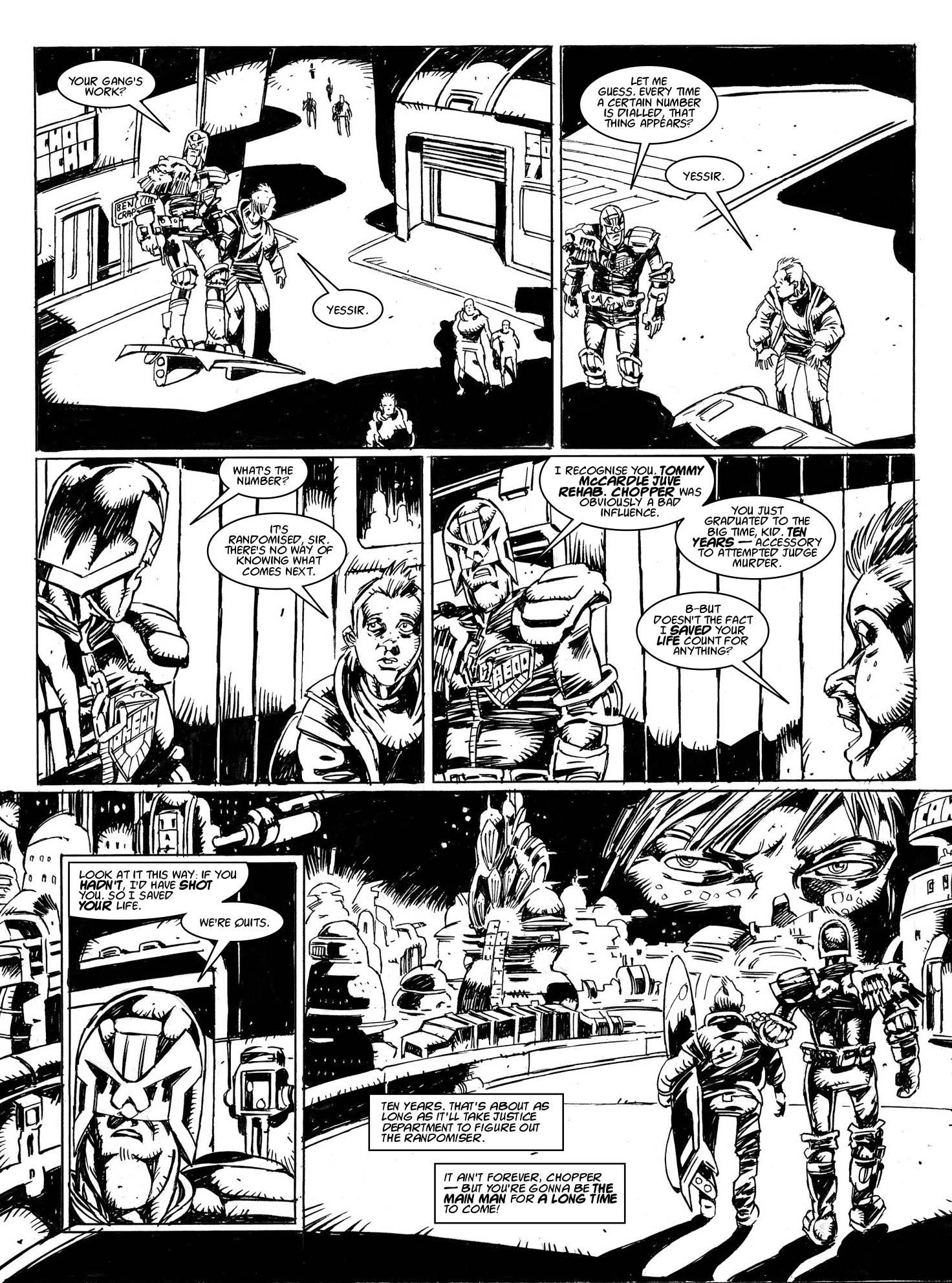 Read online Judge Dredd Megazine (Vol. 5) comic -  Issue #399 - 84